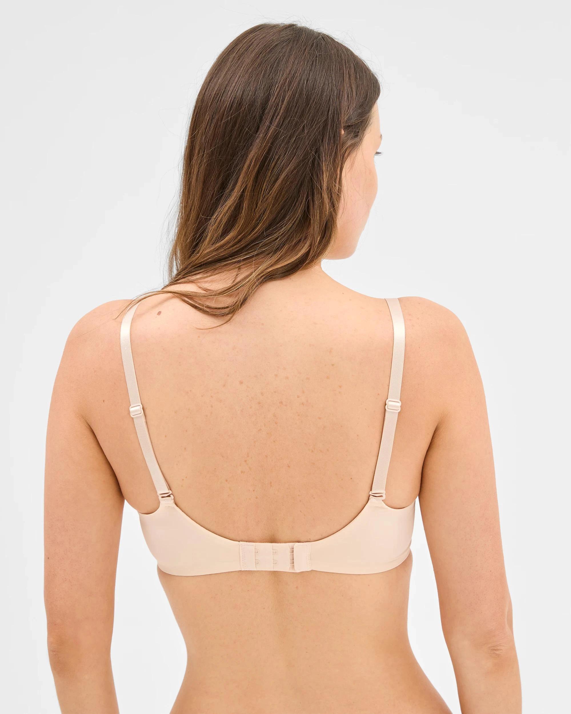 4 Target Woman 2 Pack Perfect Underwire T-Shirt Bra BARE/BLACK, 4 of 5