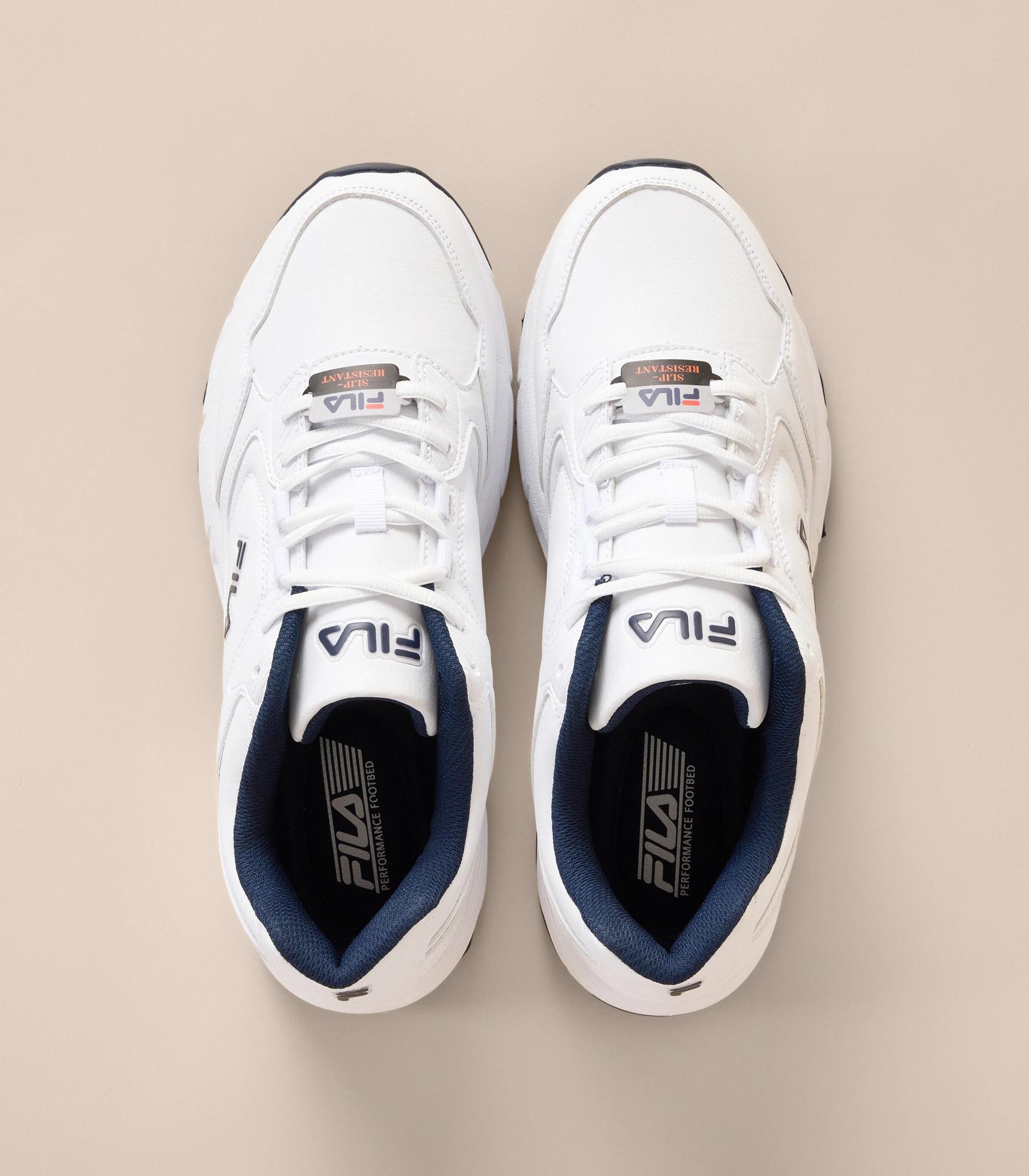 2 Fila Mens Sondrio Sneakers WHITE, 2 of 6