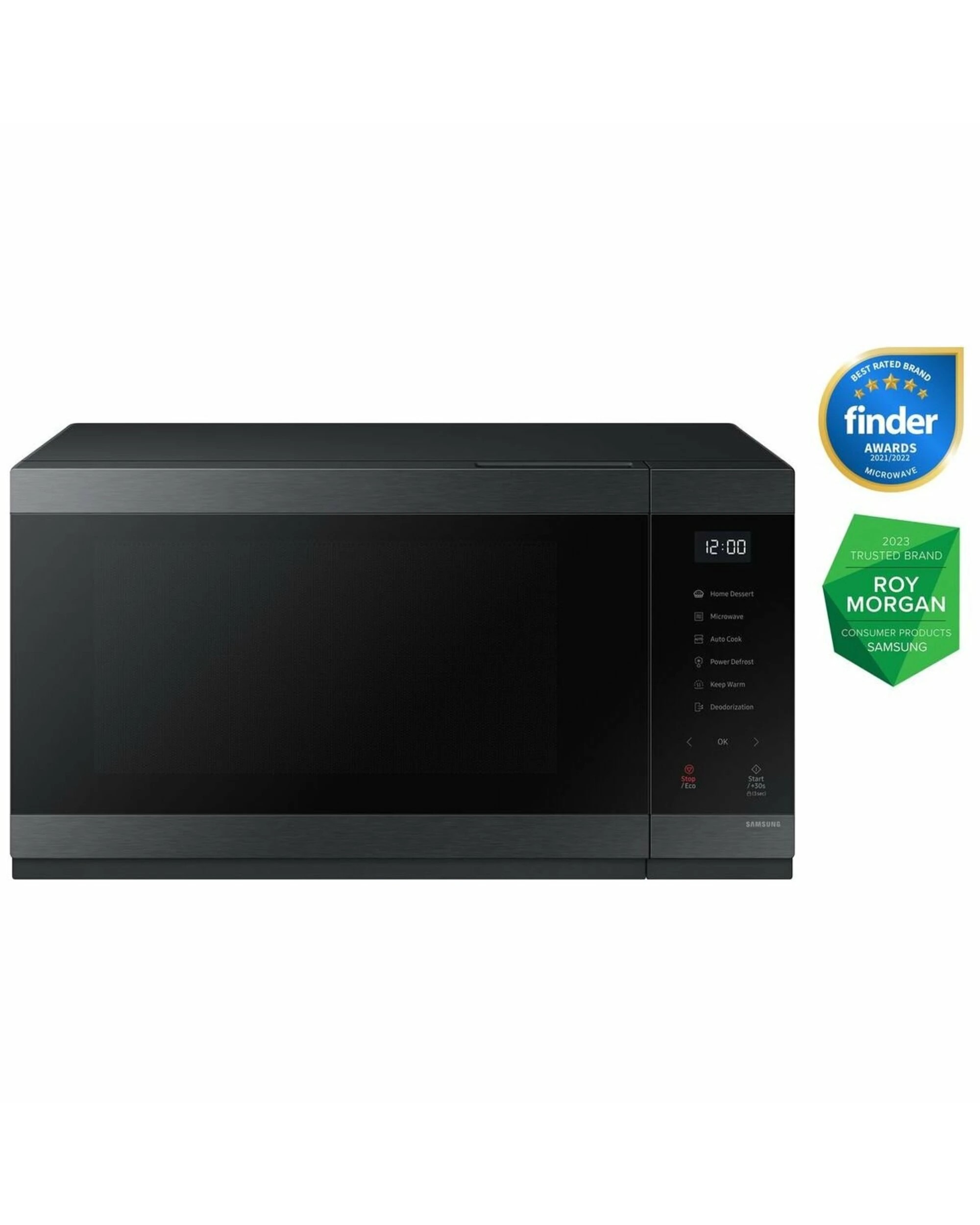 1 Samsung 40L 1000W Dark Stainless Steel Microwave, 1 of 5