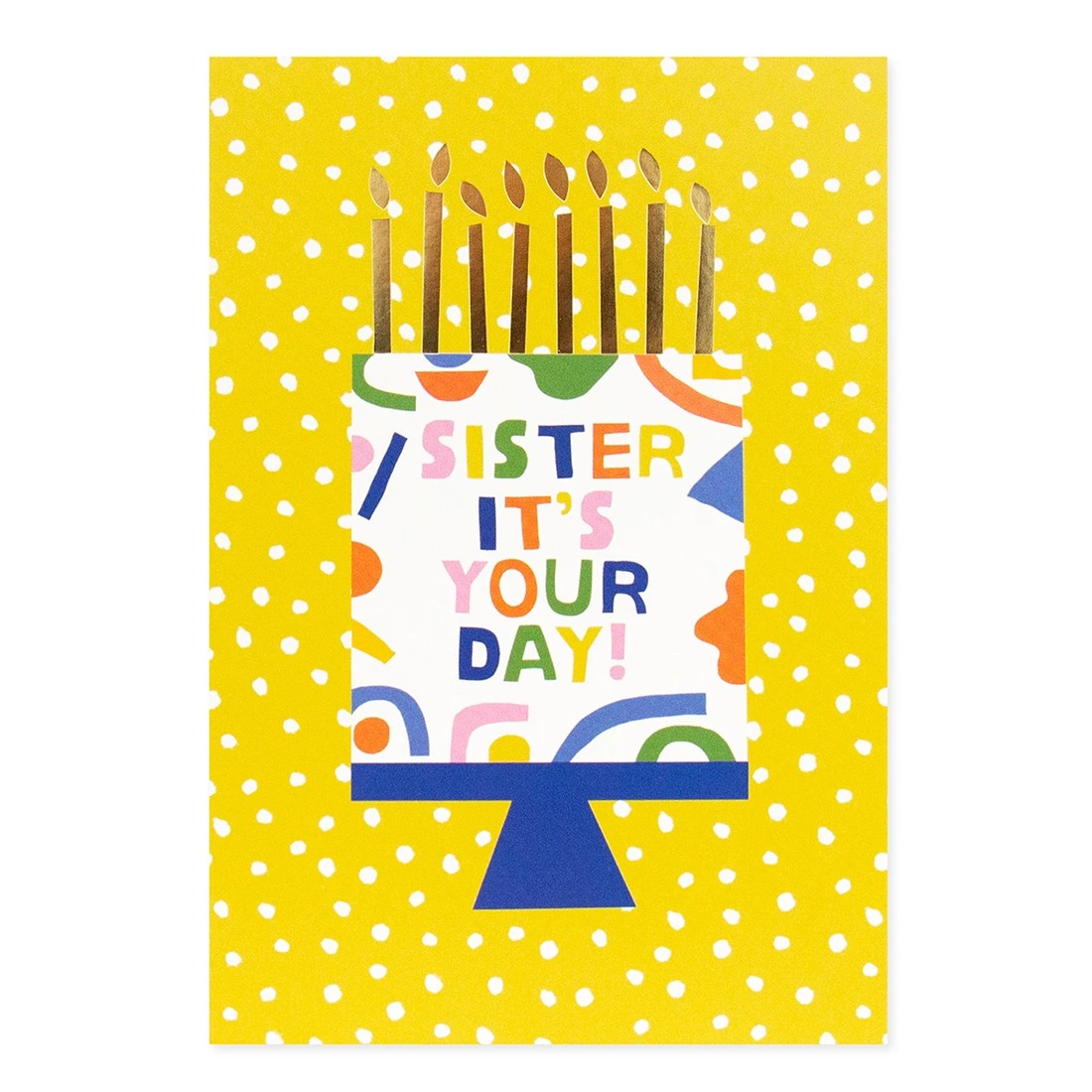 3 Connections from Hallmark Birthday Card - Sister It's Your Day!, 3 of 3