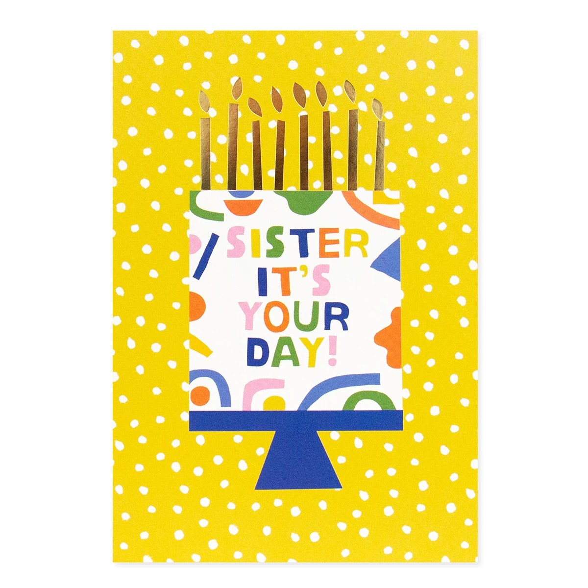3 Connections from Hallmark Birthday Card - Sister It's Your Day!, 3 of 3