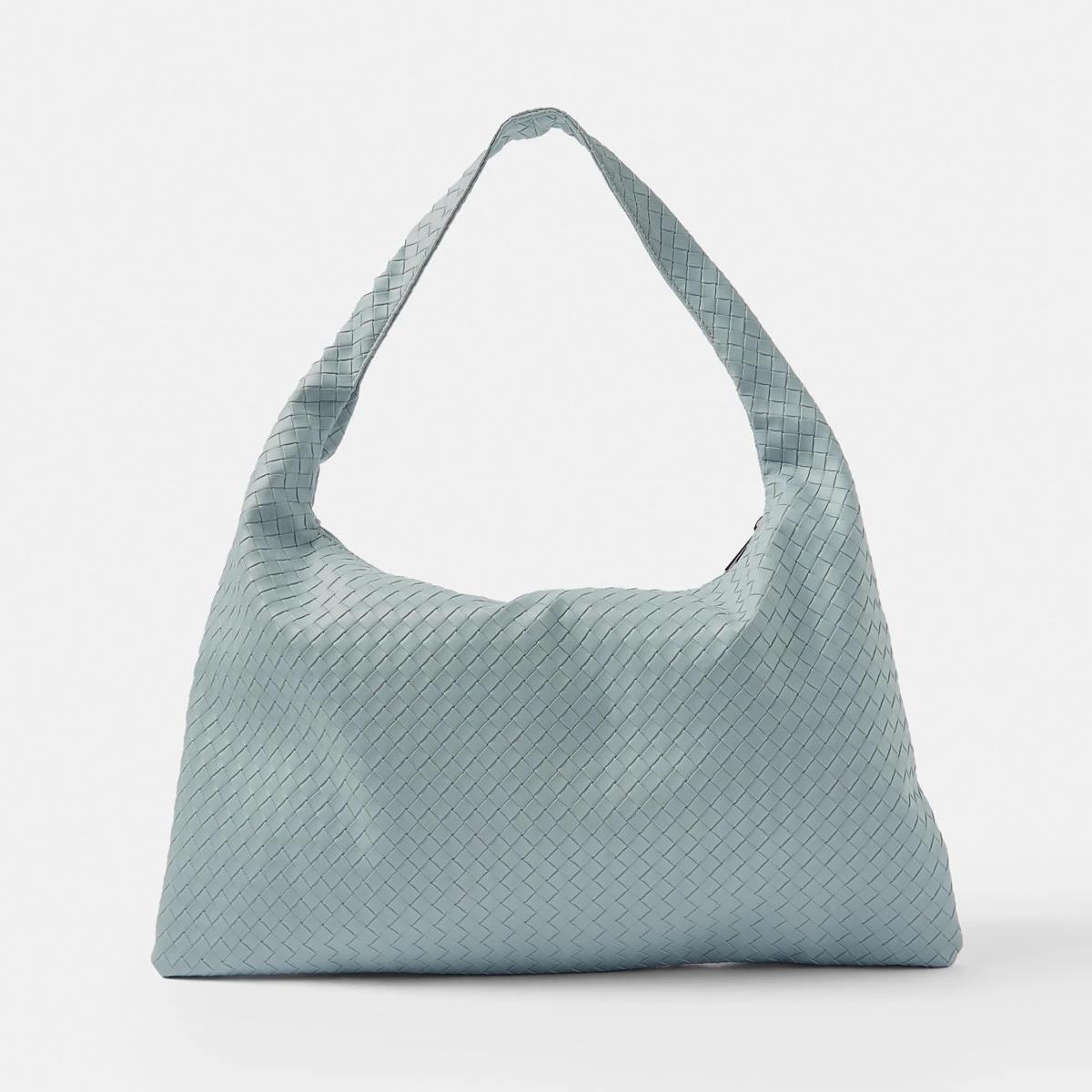 1 Weave Shoulder Bag WINTER BLUE, 1 of 4