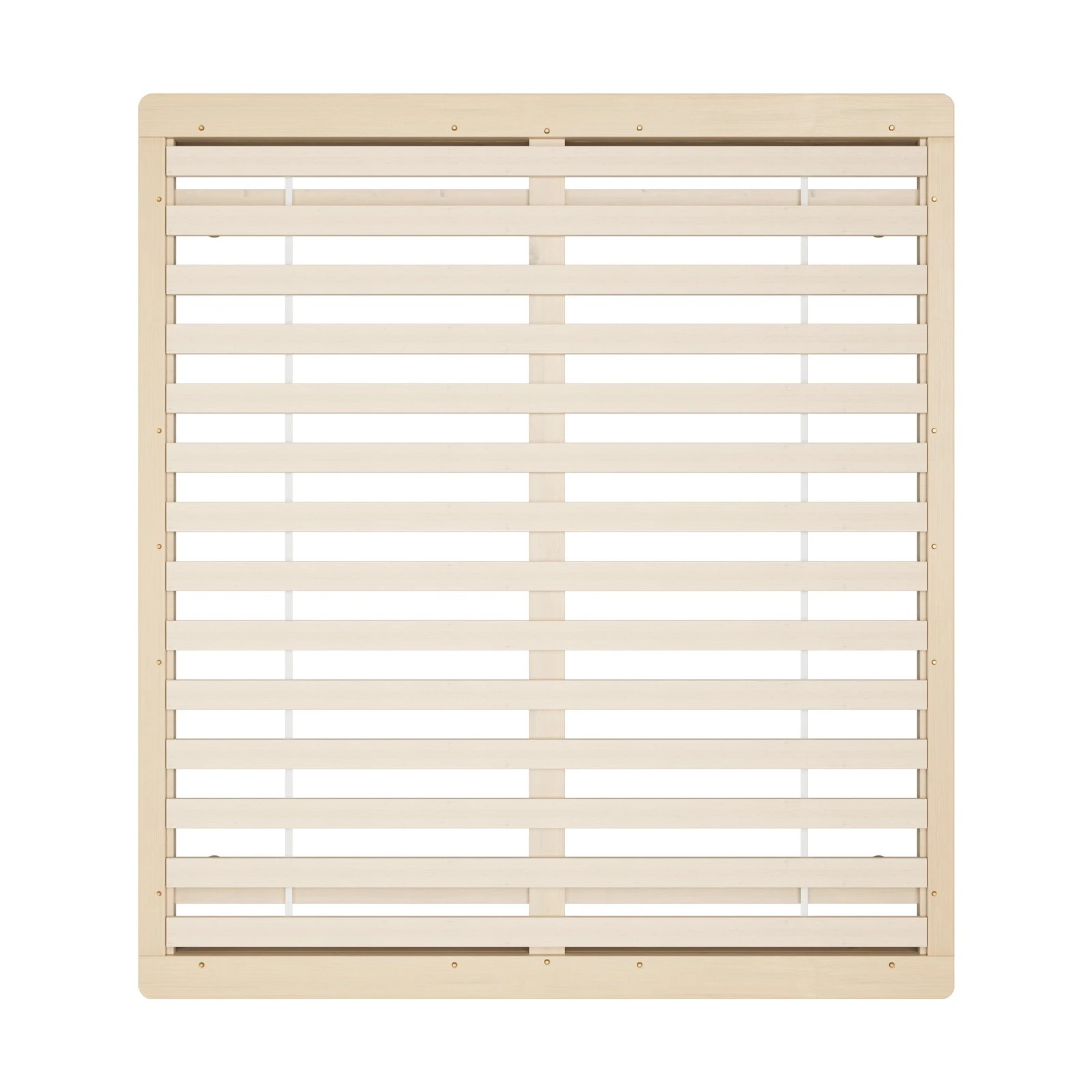 8 Oikiture Bed Frame King Size Wooden Bed Base Timber Floating Beds
 - Natural, 8 of 10