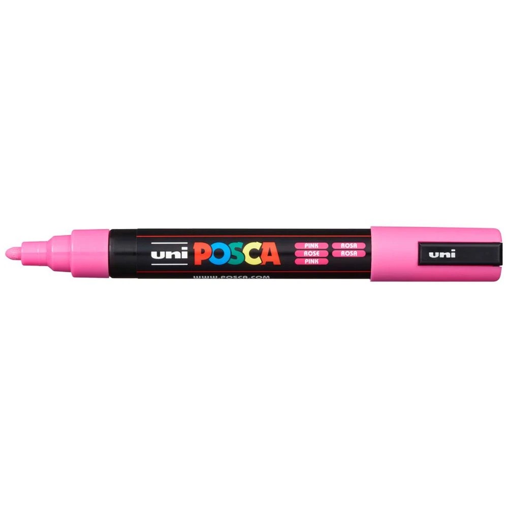 1 POSCA PC 5M Paint Marker Pink, 1 of 9