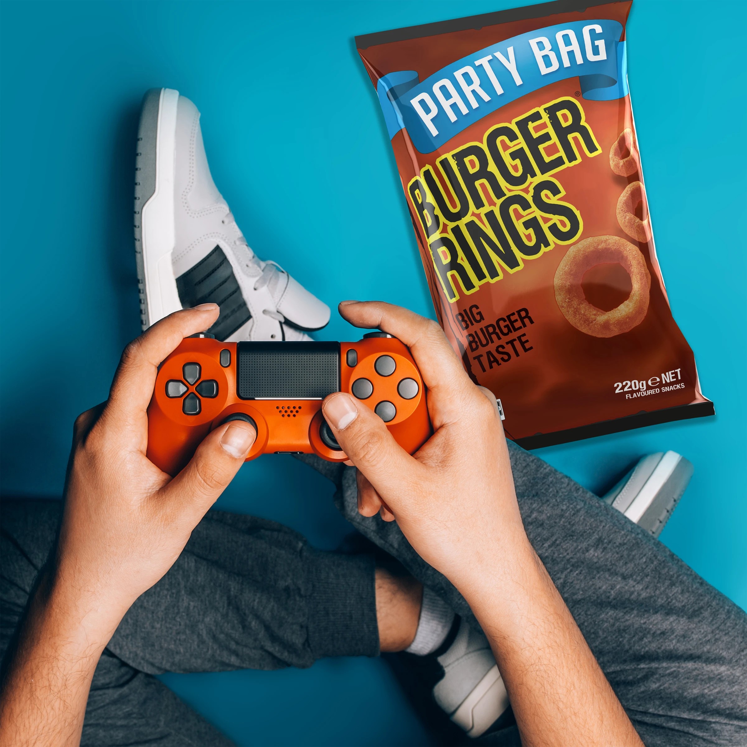 4 Burger Rings Party Bag 220g, 4 of 5