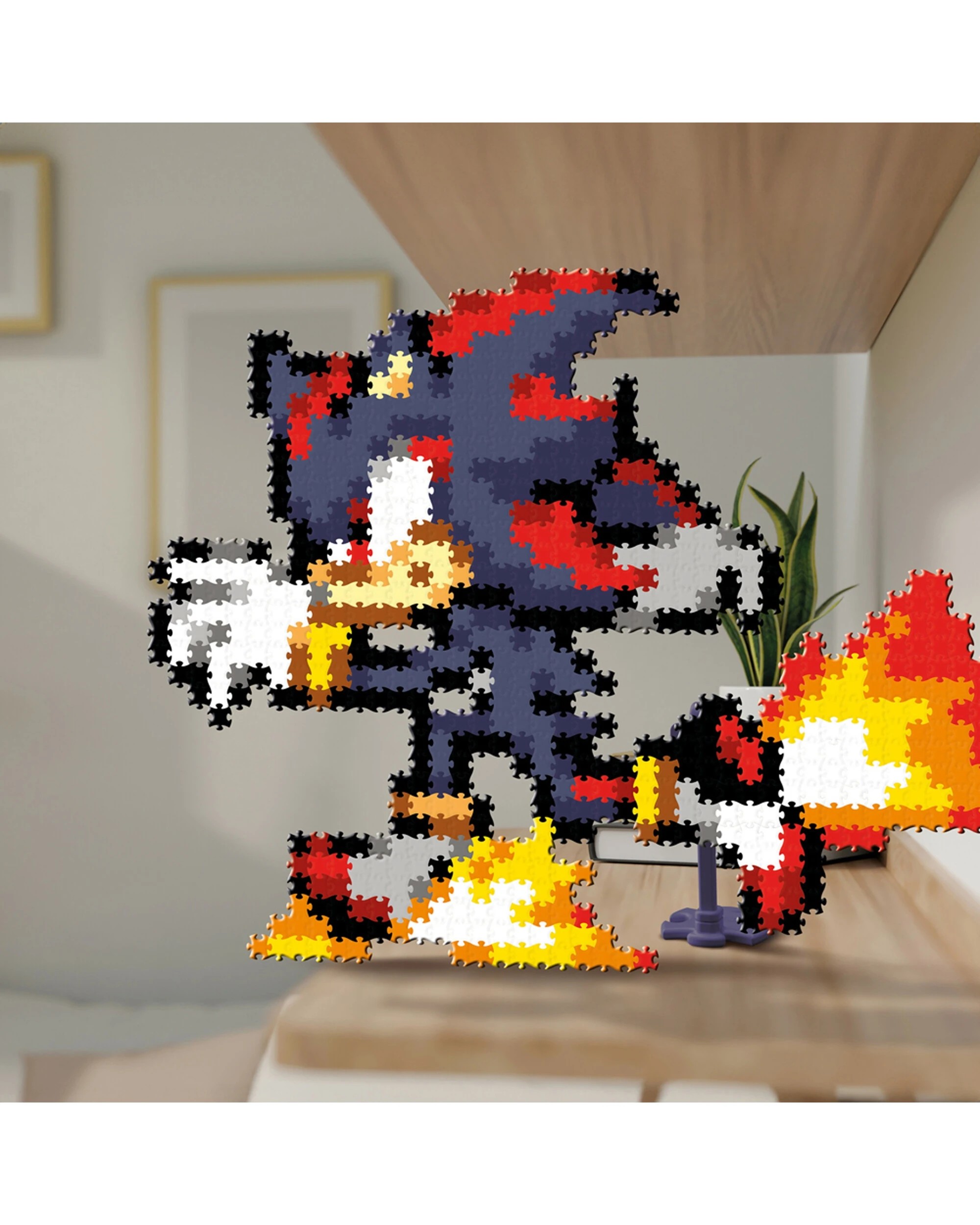 6 Jixelz Remix 750pc Sonic The Hedgehog Ring And Running Shadow Puzzle Set - Plain, 6 of 7