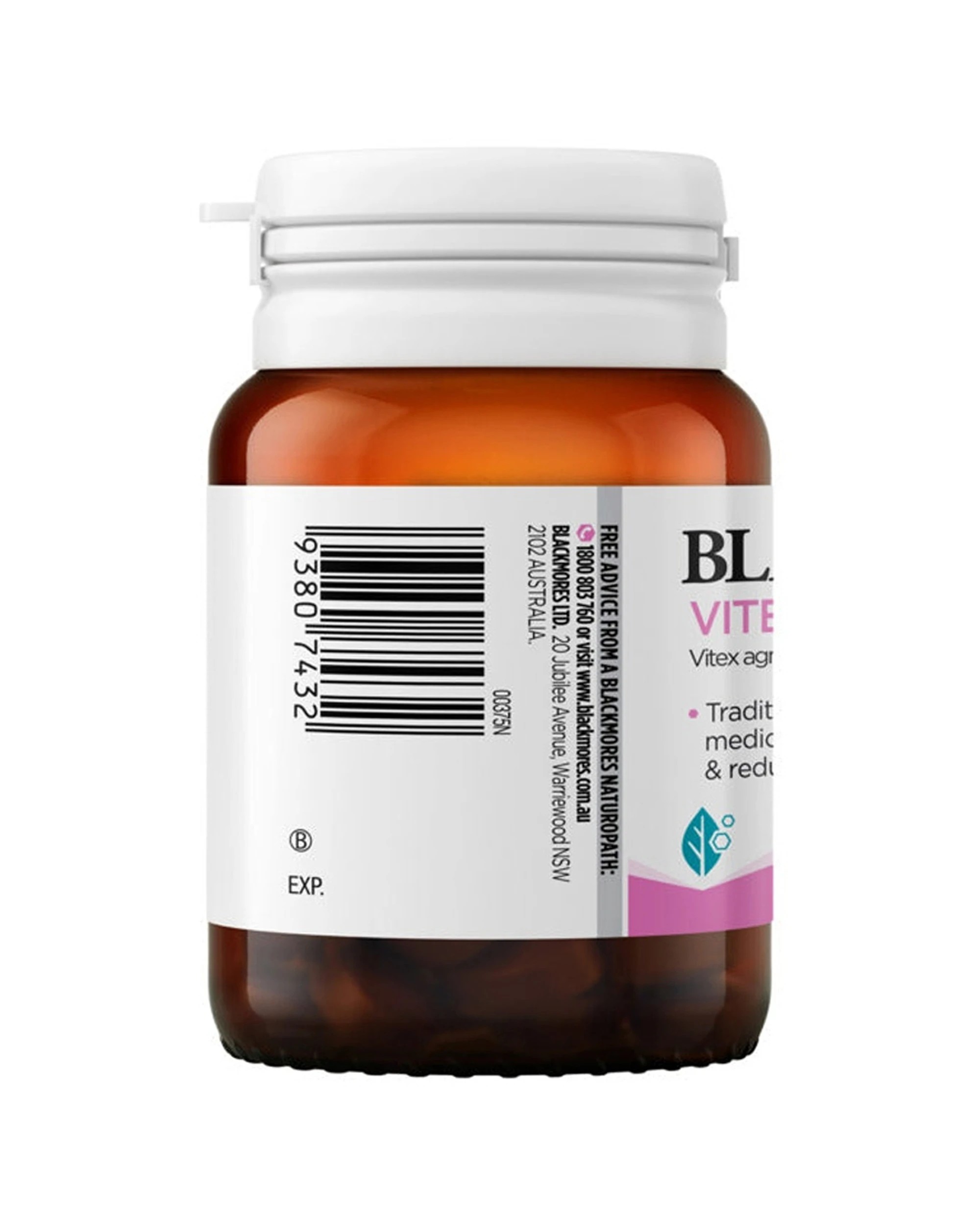 3 Blackmores 40pc Vitex Agnus Castus Tablets Relieves PMS & Regulates Cycle, 3 of 7
