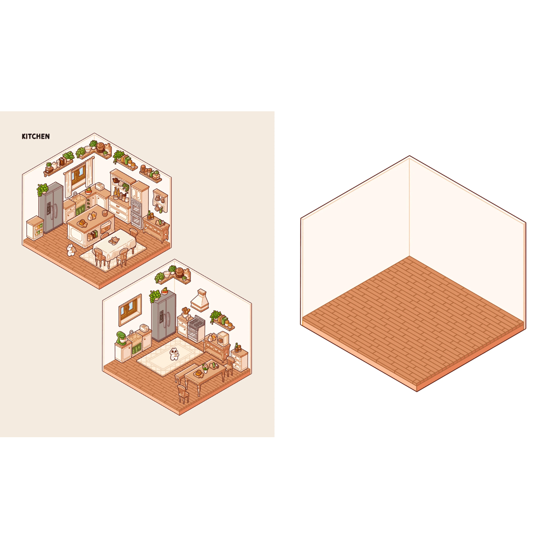 3 Cute 'n' Cozy Sticker Therapy: Make Your Own Adorable Room Sets!, 3 of 8