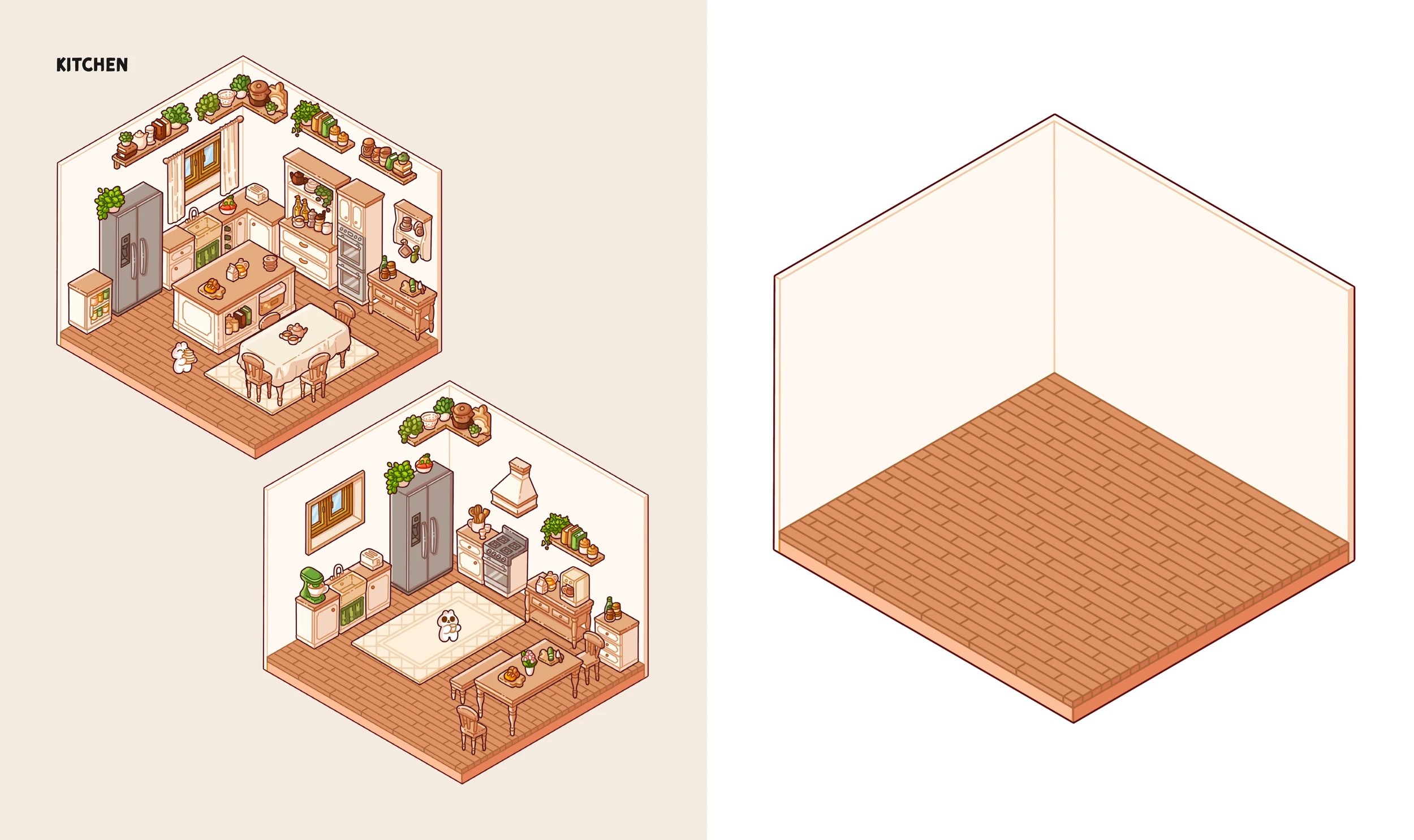 3 Cute 'n' Cozy Sticker Therapy: Make Your Own Adorable Room Sets!, 3 of 8