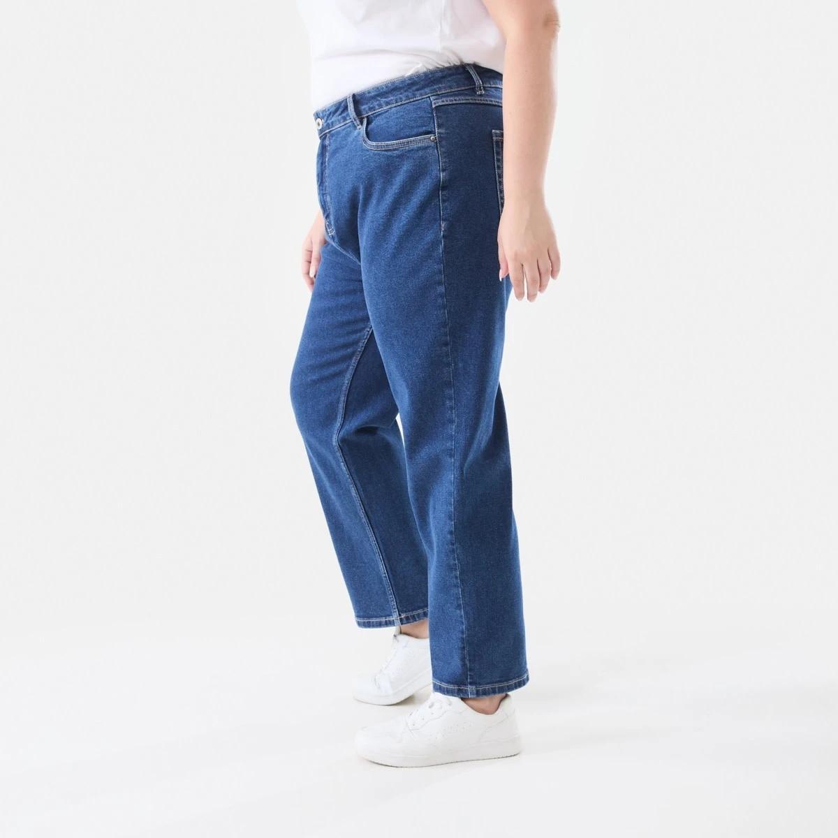 2 Curve Mum Jeans Mid Wash, 2 of 6