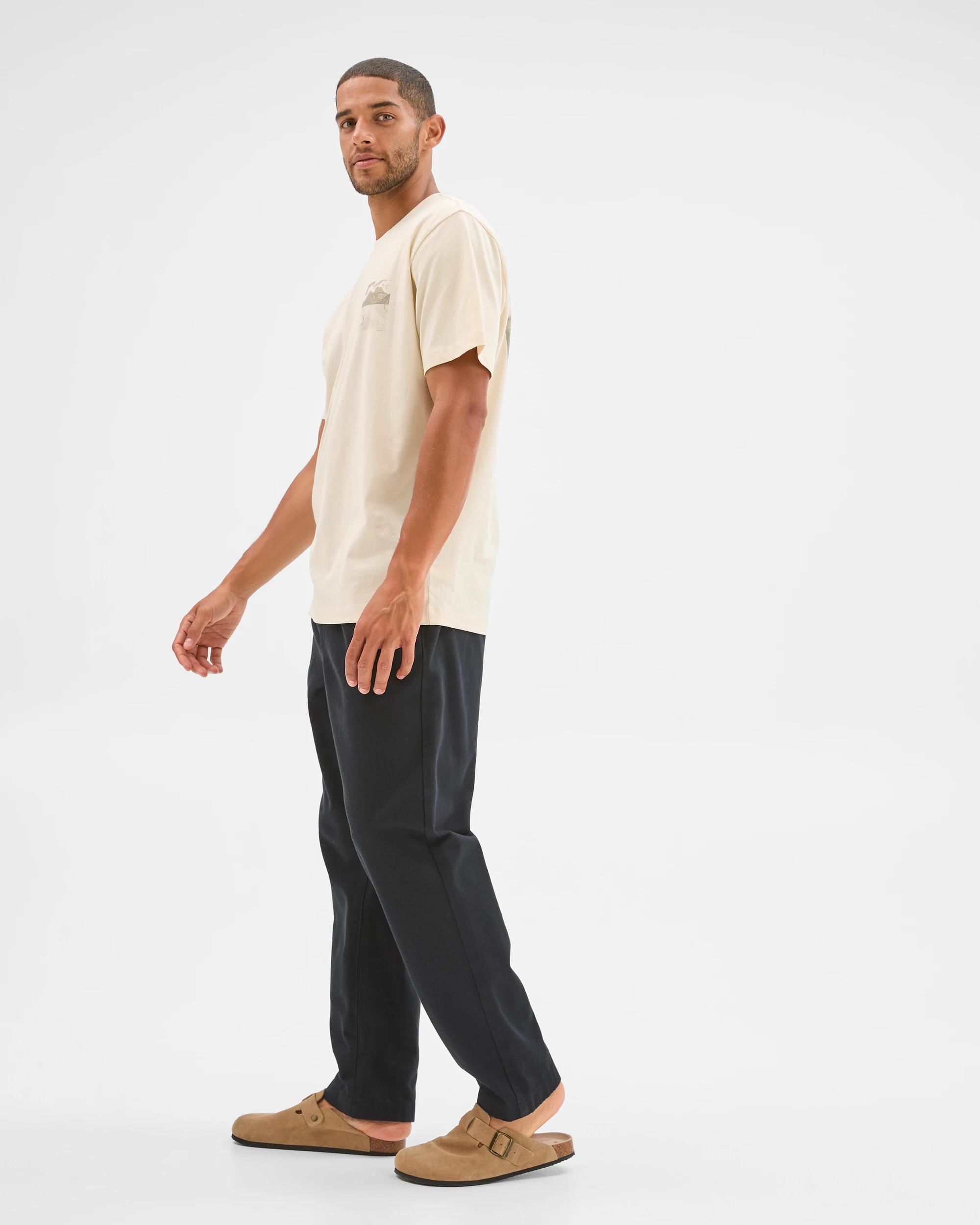 5 Target Man Australian Cotton Print T-Shirt STONE, 5 of 6