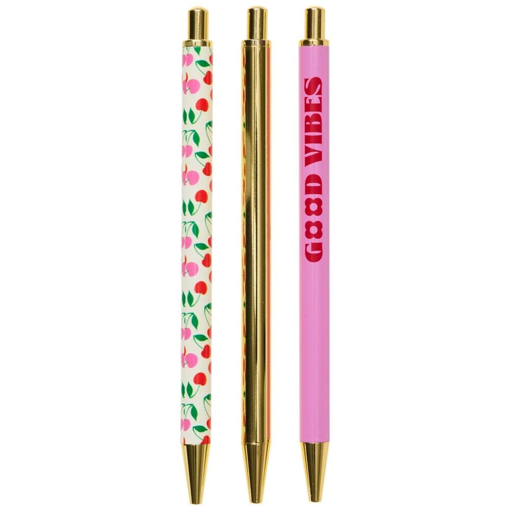 1 Otto Eclectic Pop Metal Pens 3 Pack, 1 of 5