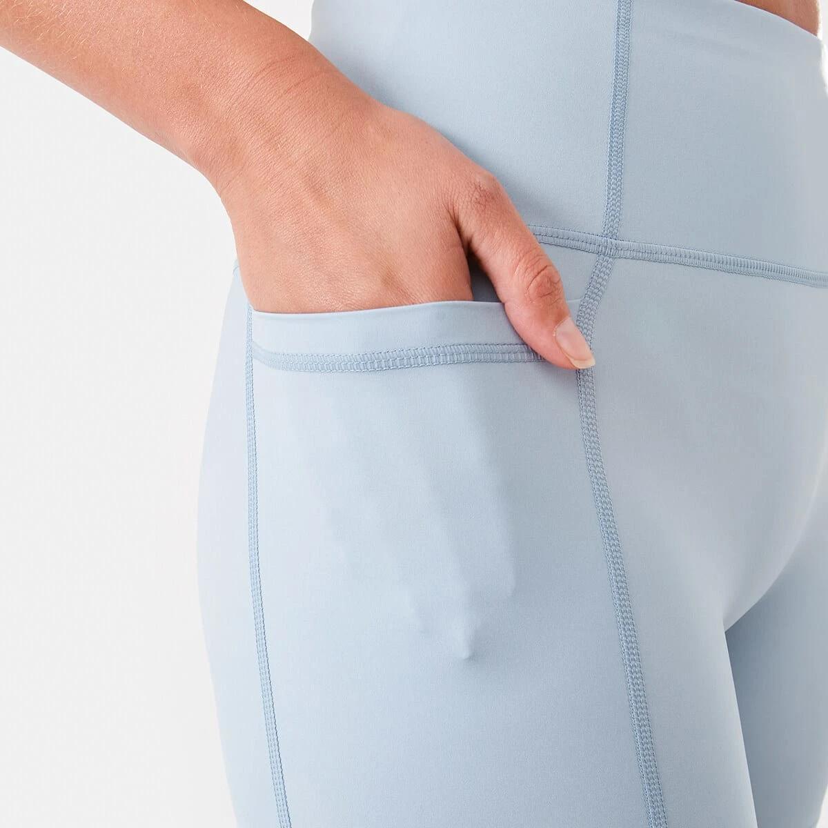 5 Active Womens Train Bike Shorts Moon Blue, 5 of 6