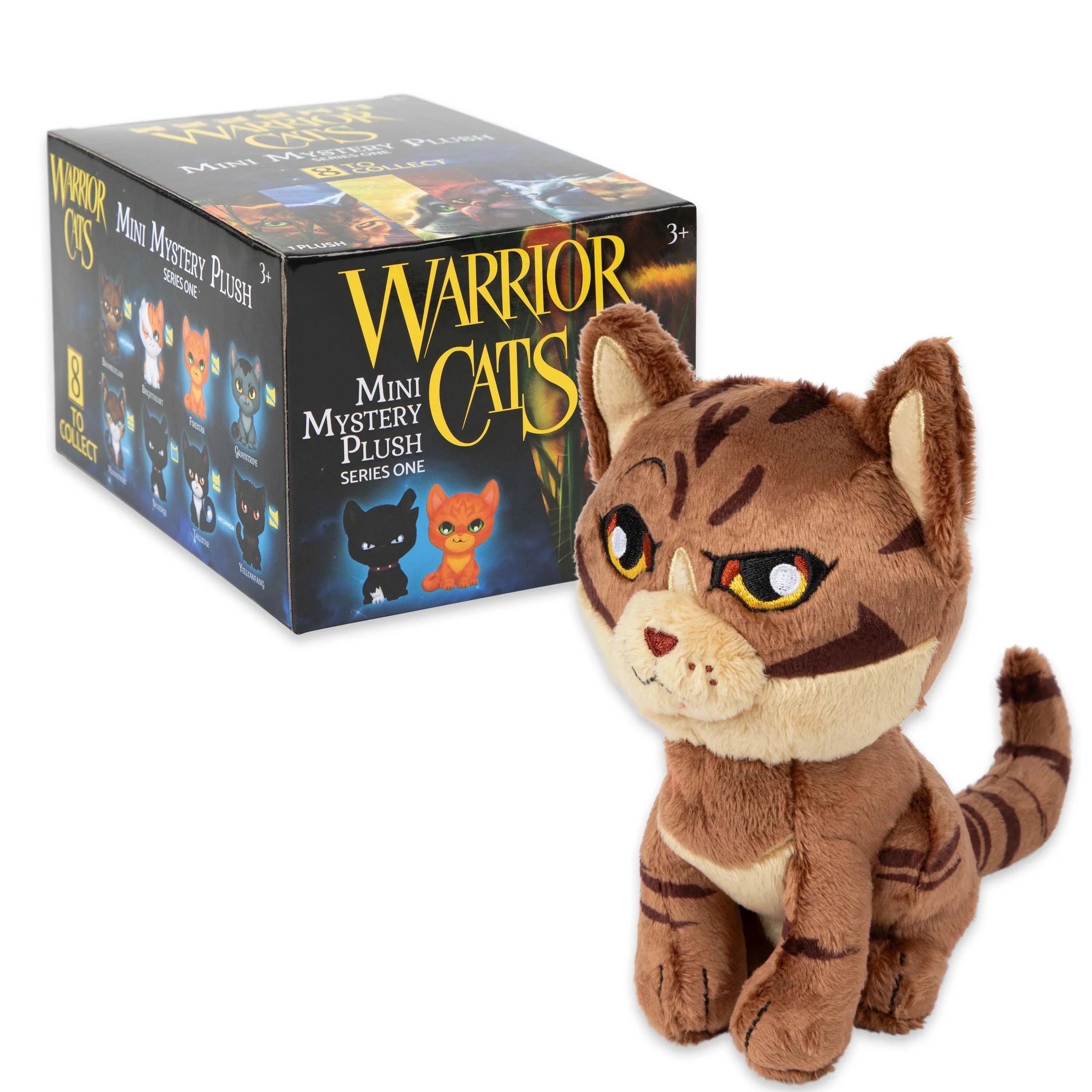 6 B. toys Warrior Cats 6 Inch Mini Mystery Plush Series 1 - Assorted - Multi, 6 of 10