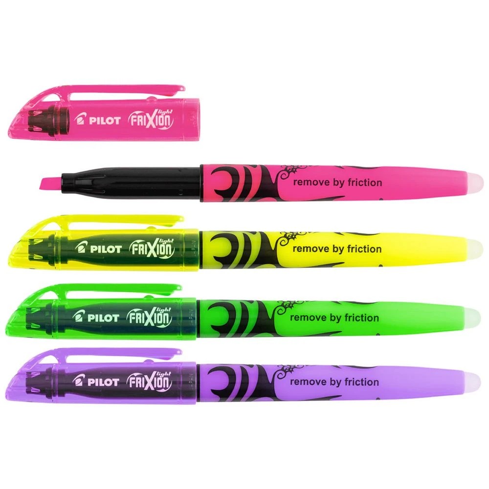3 PILOT FriXion Light Erasable Highlighter Assorted 4 Pack, 3 of 5