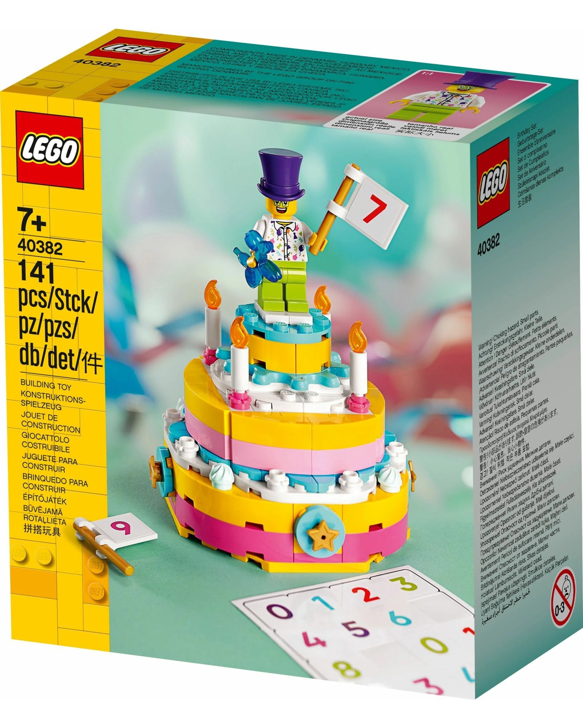 1 LEGO Miscellaneous Birthday Cake Set 40382, 1 of 1
