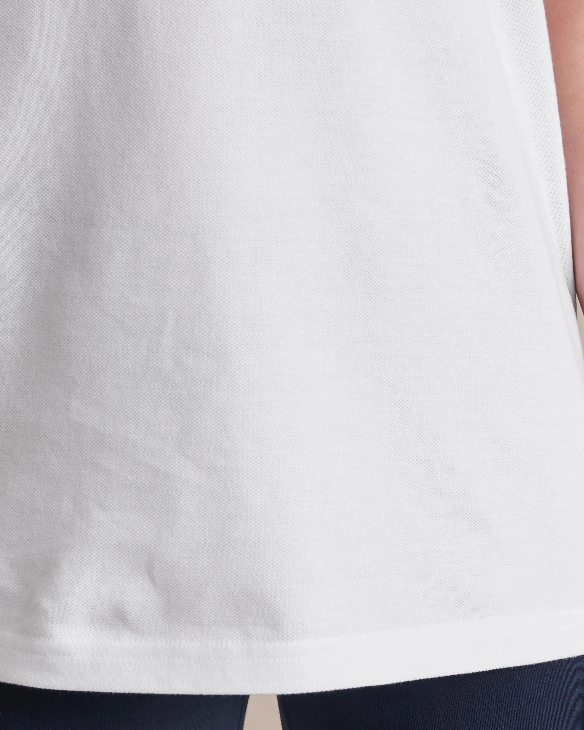 5 Target Short Sleeve School Polos WHITE, 5 of 10