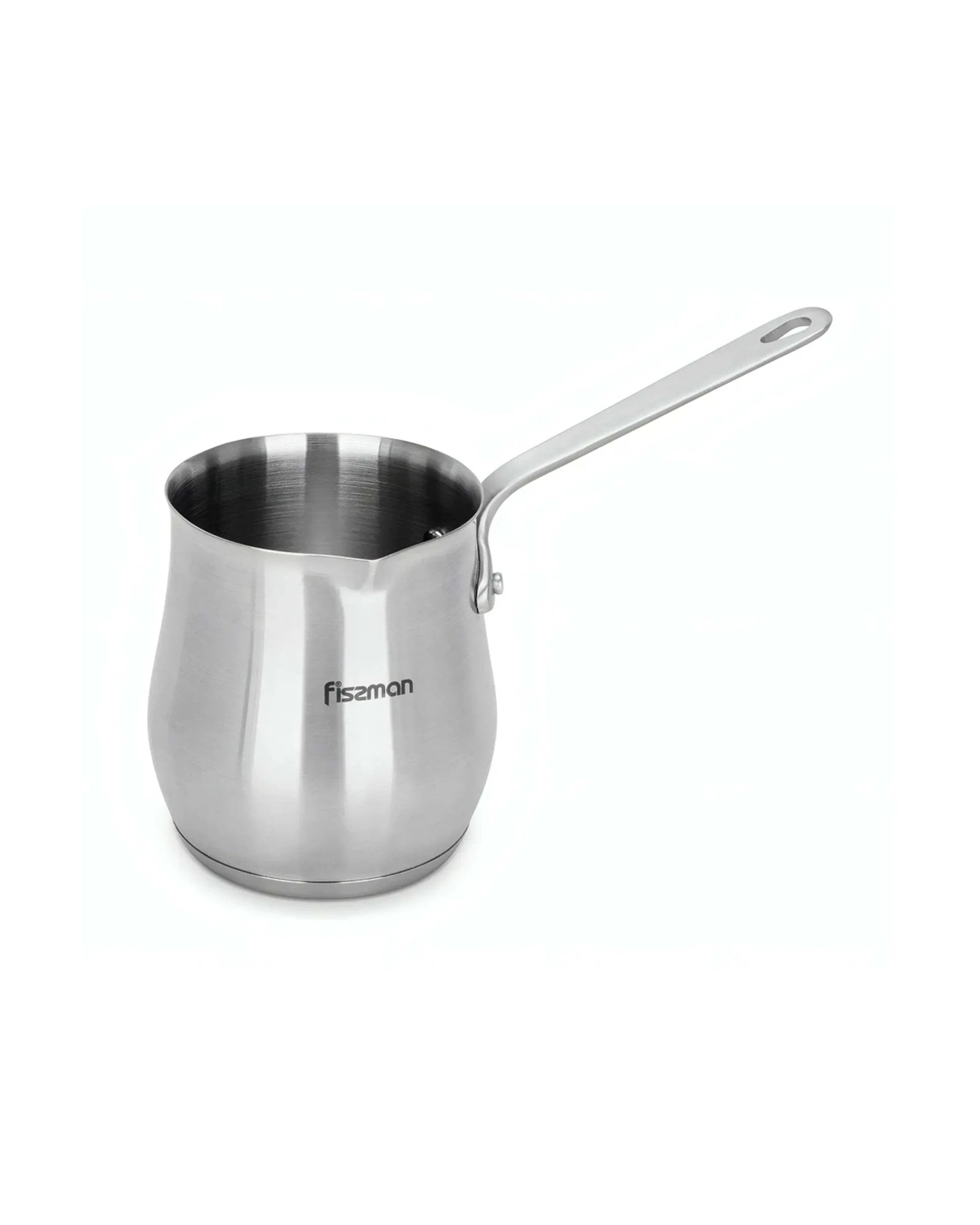 1 Fissman Durable Coffee Pot Stainless Steel Greek Maker 530ml - Silver, 1 of 1