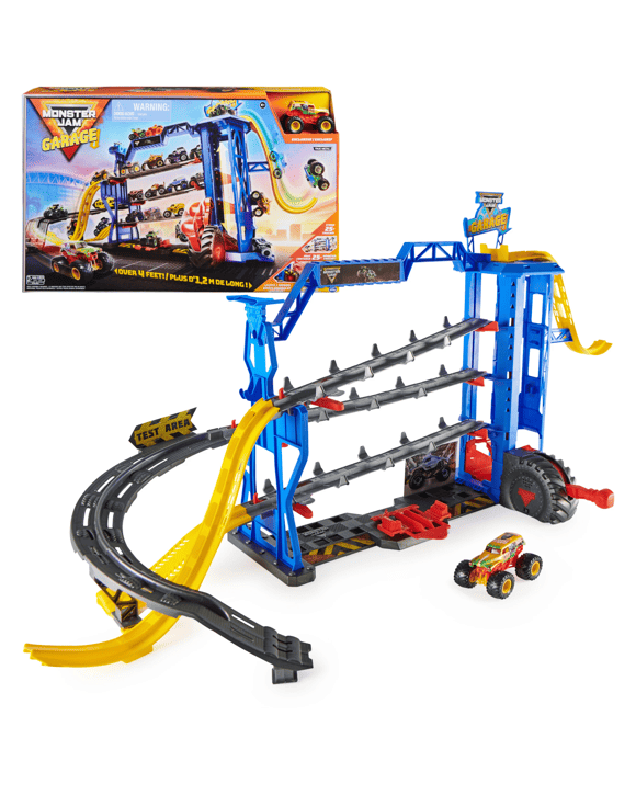 Monster Jam 1:64 Garage Playset - Multi