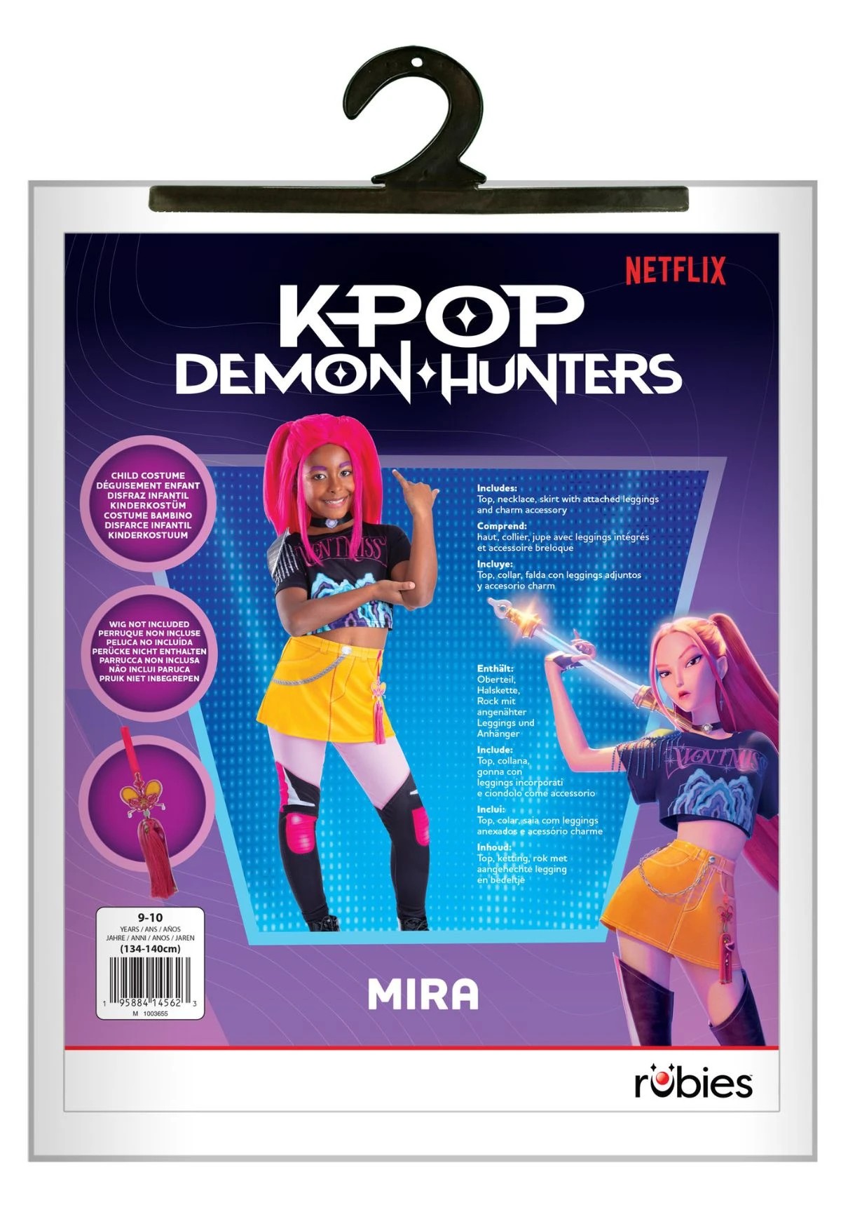 2 KPop Demon Hunters Mira Kids Costume - Ages 9-10, 2 of 8