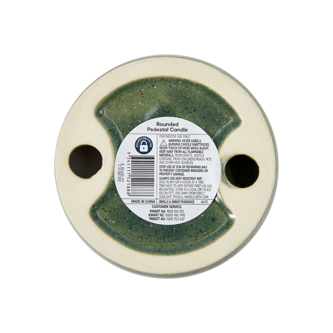 5 Rounded Pedestal Candle, 5 of 5