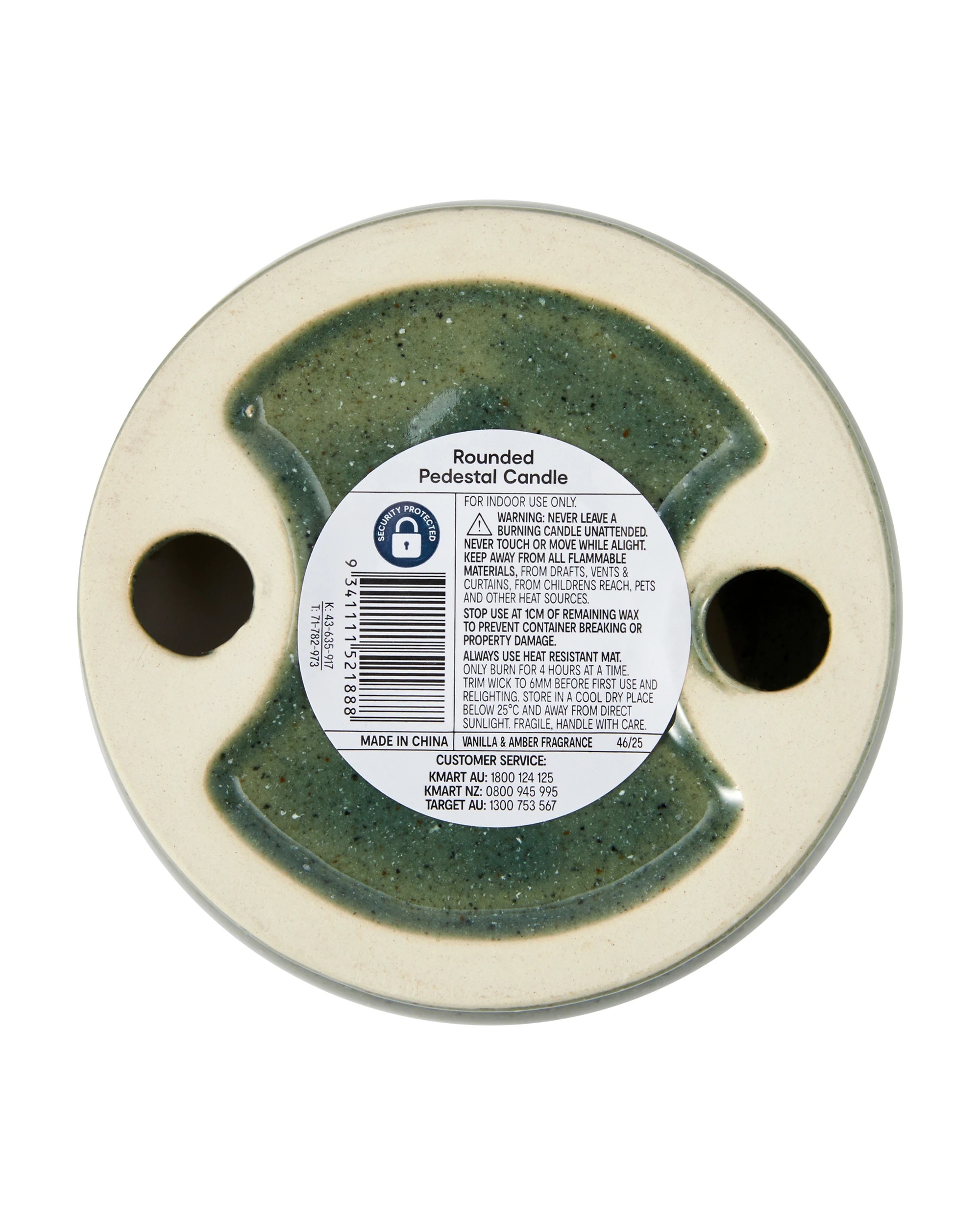 5 Rounded Pedestal Candle, 5 of 5