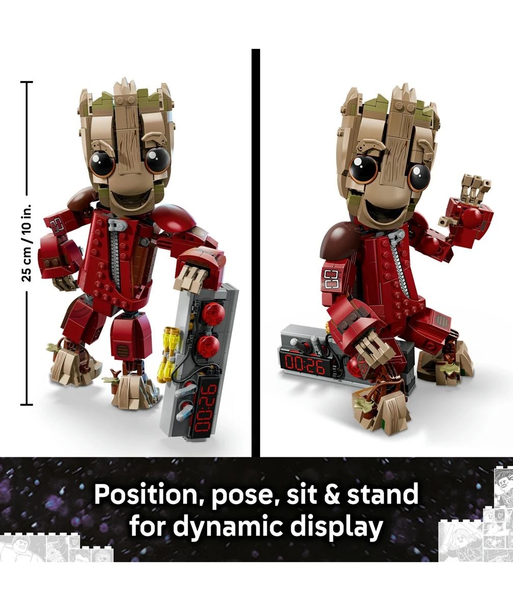 7 LEGO Super Heroes Ravager Jumpsuit Groot 76341, 7 of 10