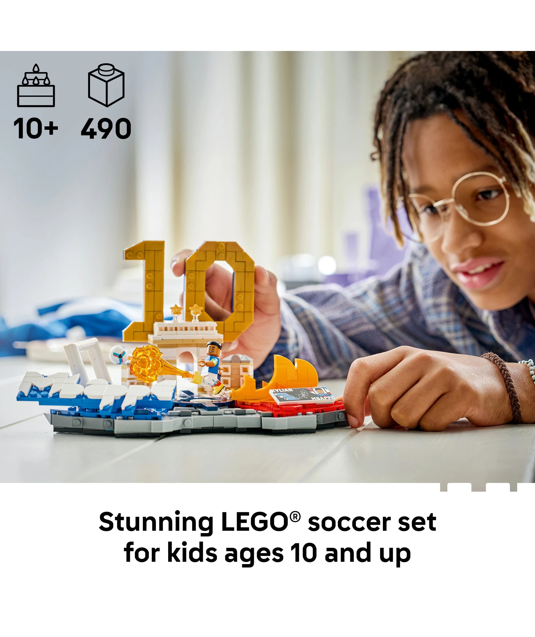 3 LEGO Editions Football Kylian Mbappe - Football Highlights 43013, 3 of 10