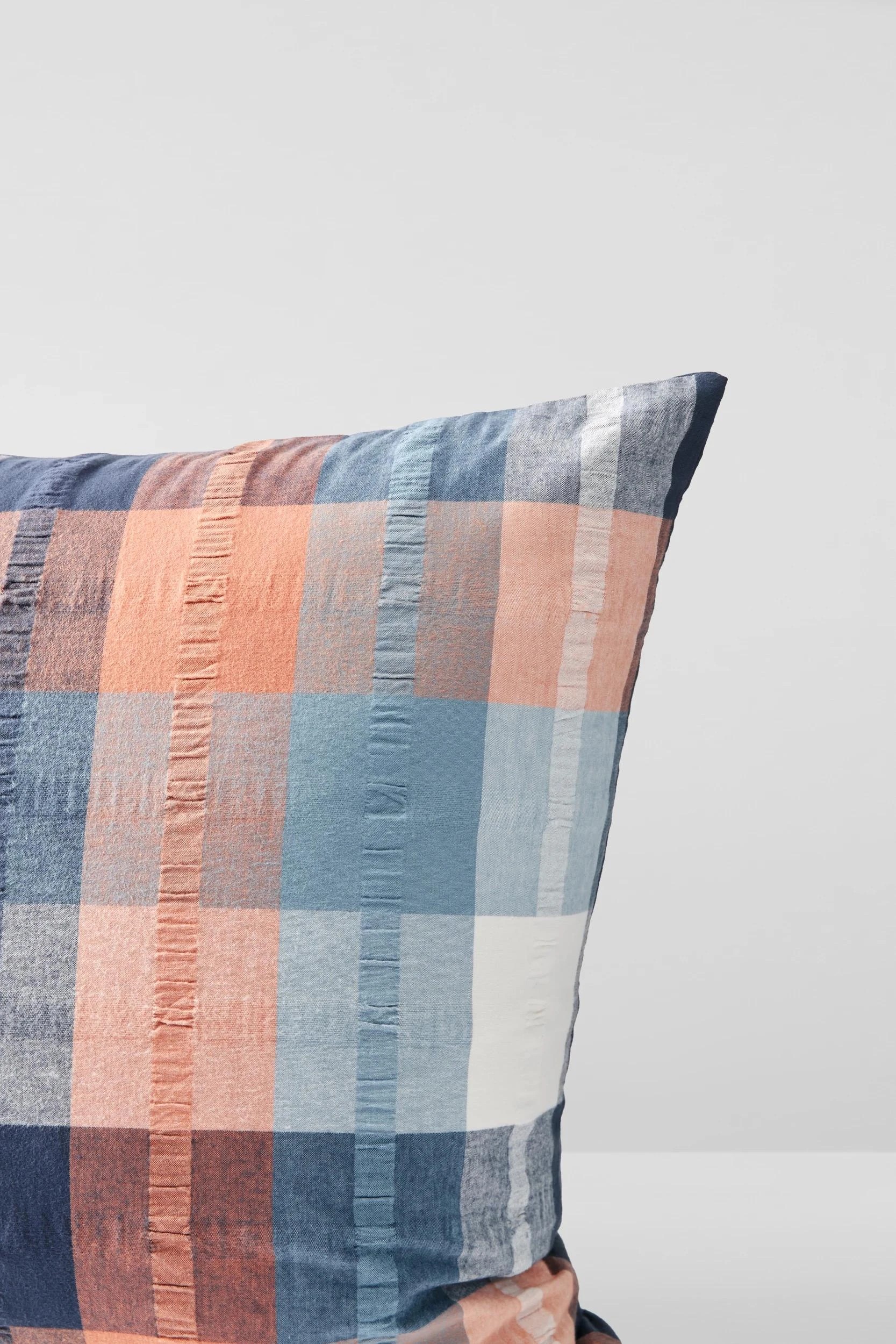 2 Target Elijah Flannelette European Pillowcase - Queen Bed - Blue, 2 of 4
