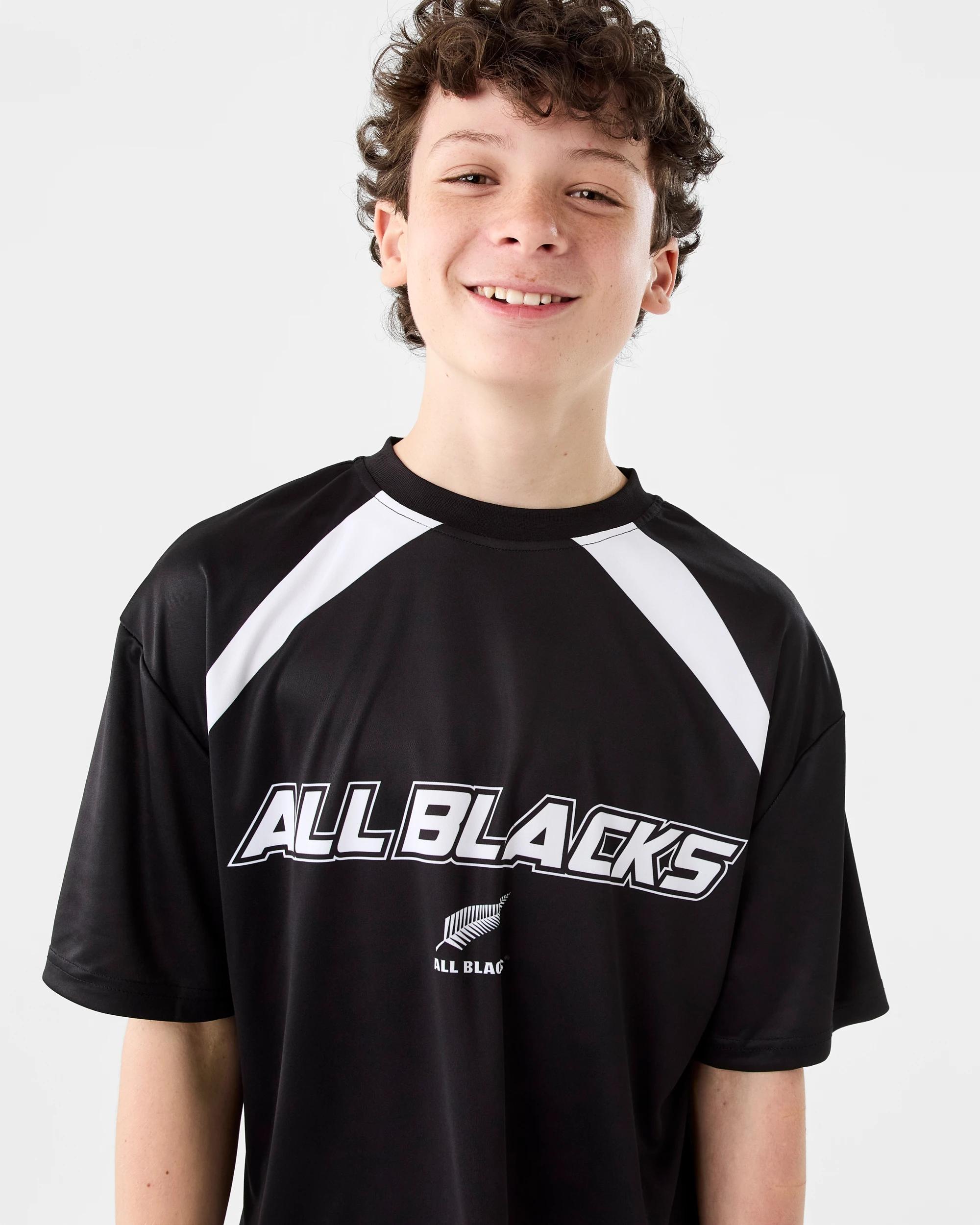 3 All Blacks Youth T-shirt Black, 3 of 7
