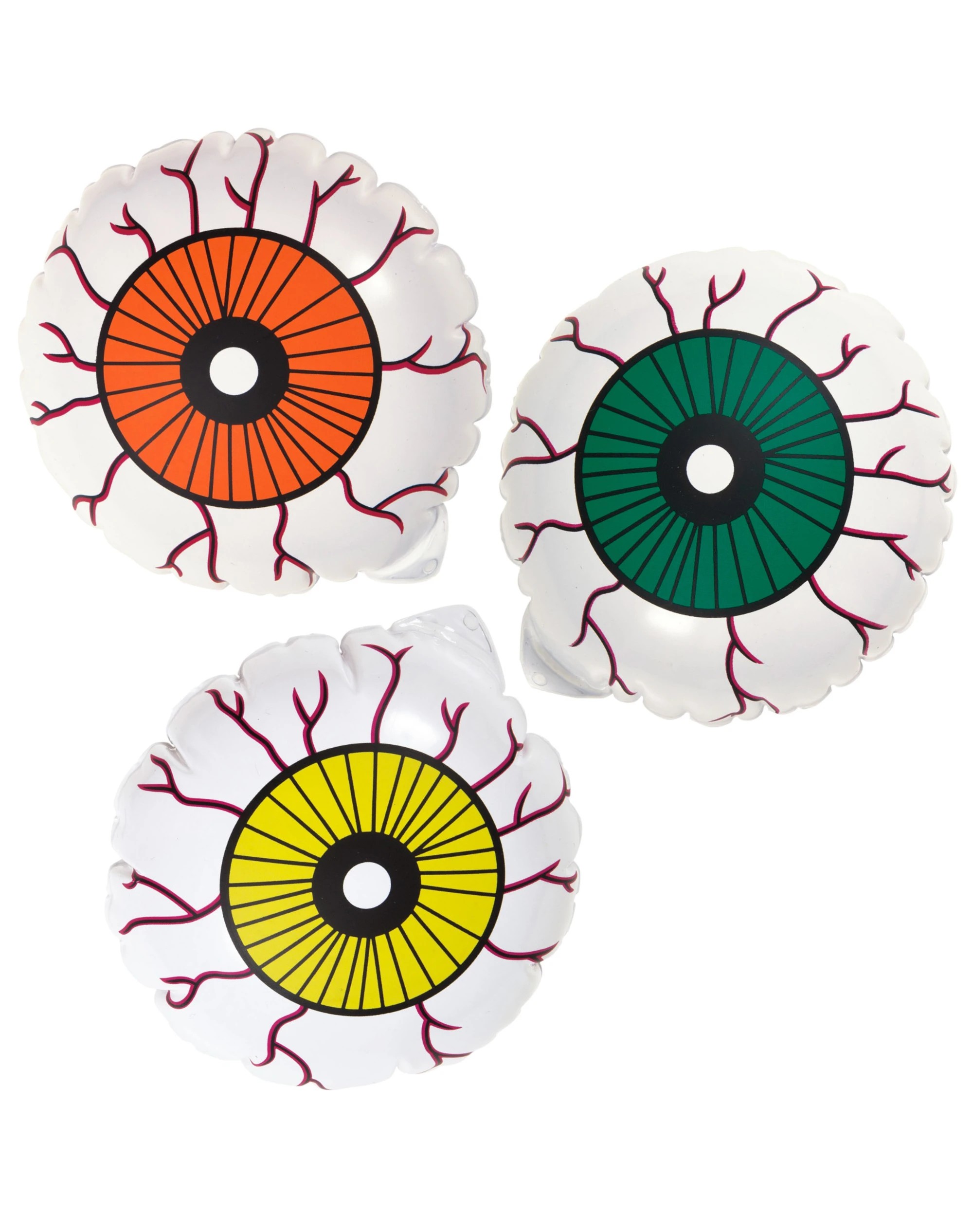 1 Unique Inflatable Eyeballs Pack of 3 - Multi, 1 of 3