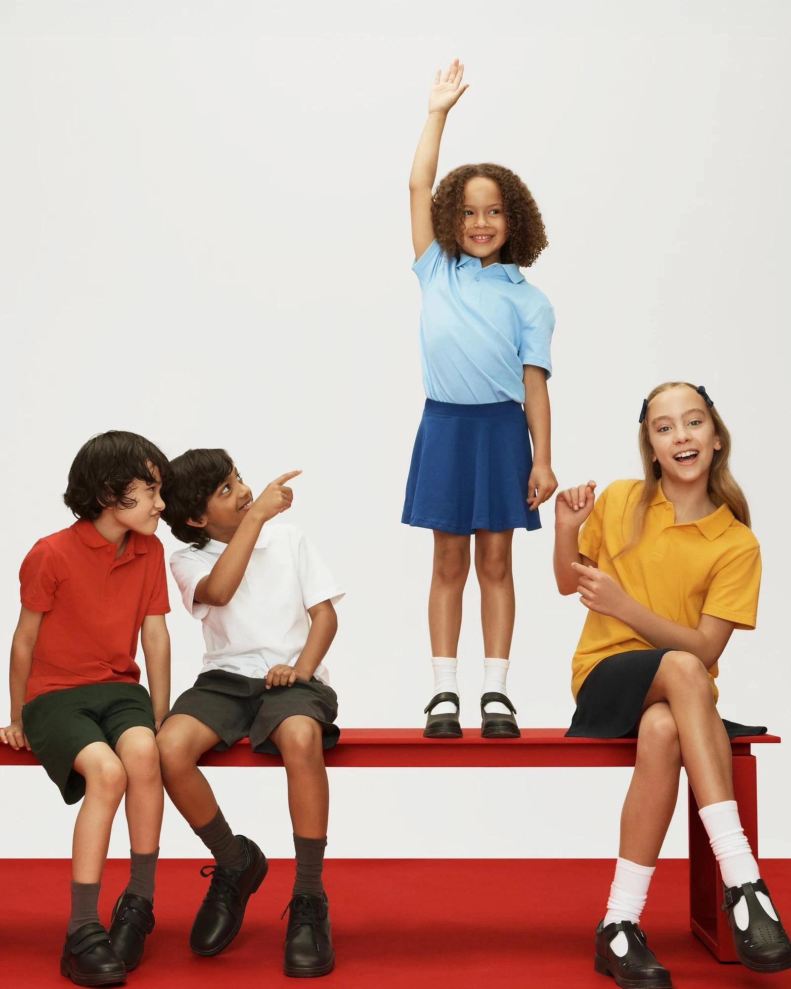 6 Target School Knit Skorts ROYAL BLUE, 6 of 7