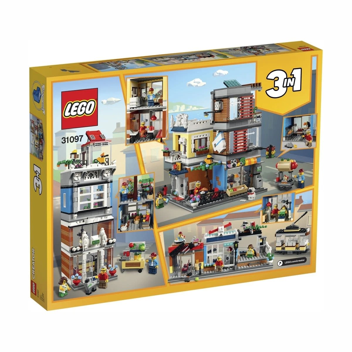 4 LEGO Creator Townhouse Pet Shop & Cafe 31097, 4 of 5