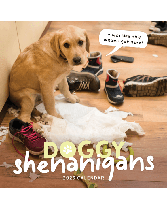 Doggy Shenanigans 2026 Calendar