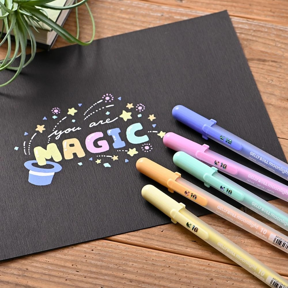 8 Sakura Gelly Roll Gel Pen Moonlight Pastel Orange, 8 of 8