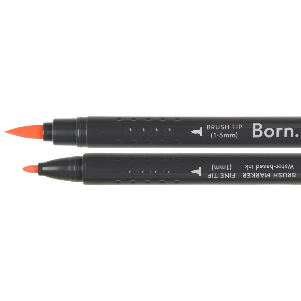2 Born Professional Brush Dual-Tip Marker Pink Tint R123, 2 of 4