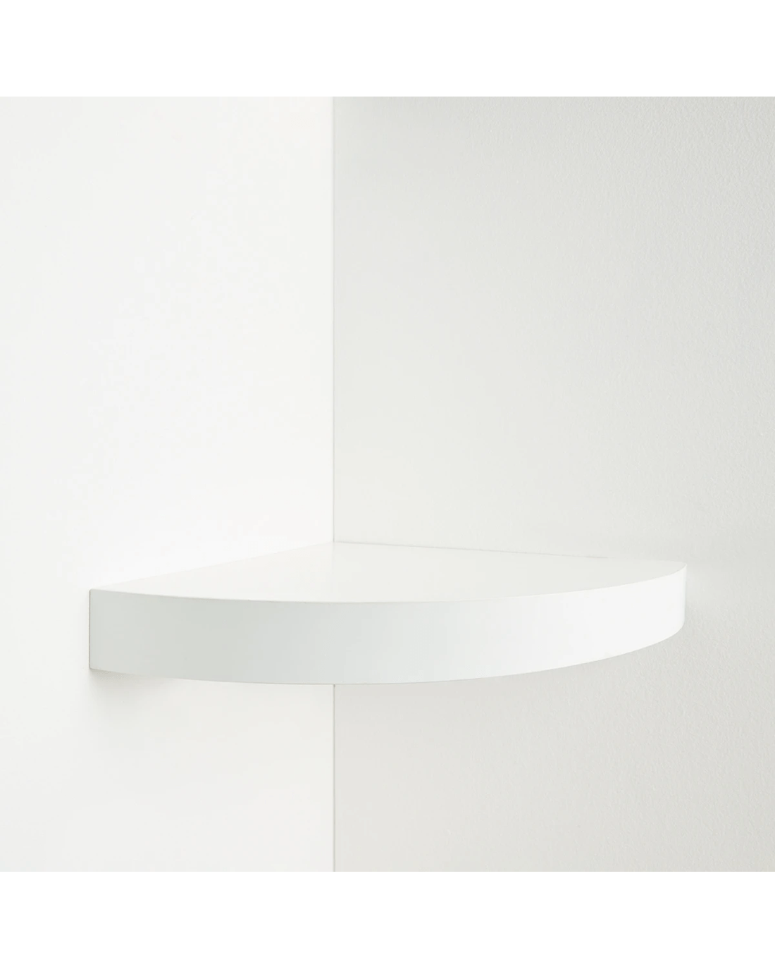 2 White Corner Shelf, 2 of 5