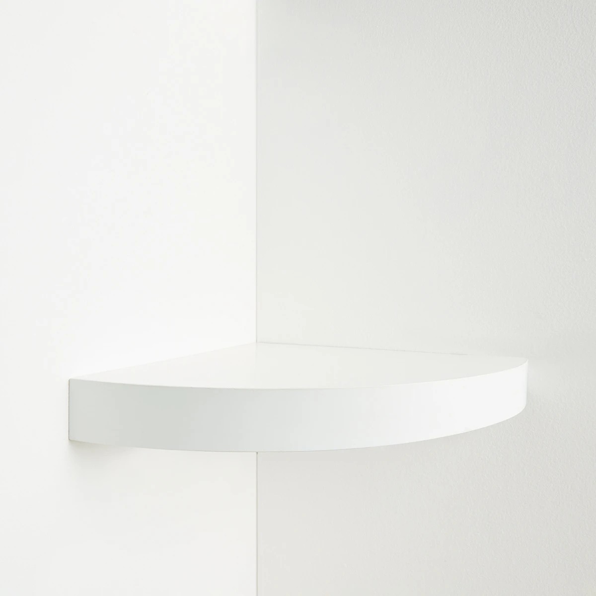 2 White Corner Shelf, 2 of 5