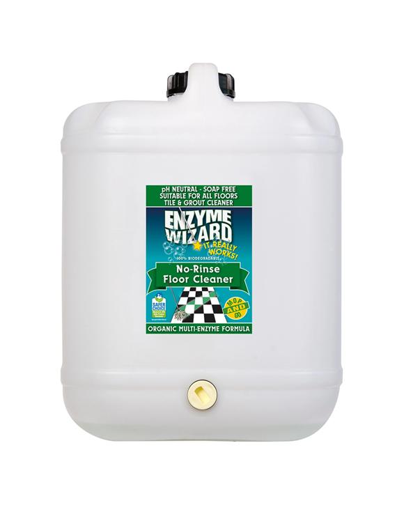 Enzyme Wizard No Rinse All Floor Tile Grout Cleaner 20L - Multi