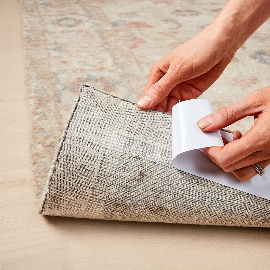 1 Rug Grip Tape - White, 1 of 5