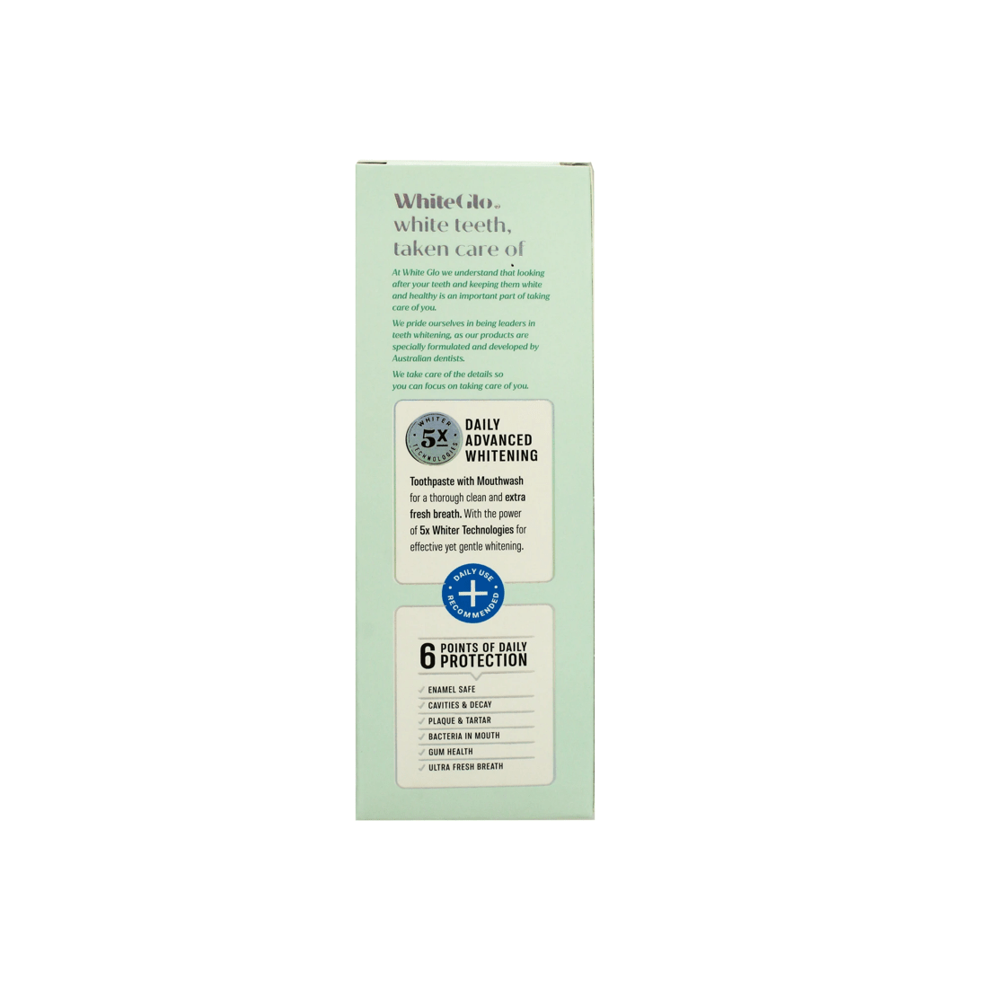 2 White Glo Ultra Fresh Whitening Toothpaste with Mouthwash 115g - Mouthwash Gel, 2 of 2