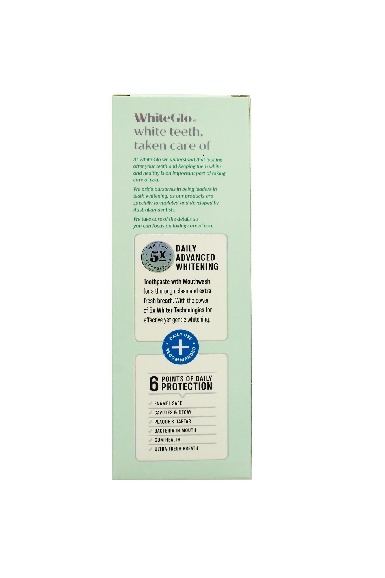 2 White Glo Ultra Fresh Whitening Toothpaste with Mouthwash 115g - Mouthwash Gel, 2 of 2