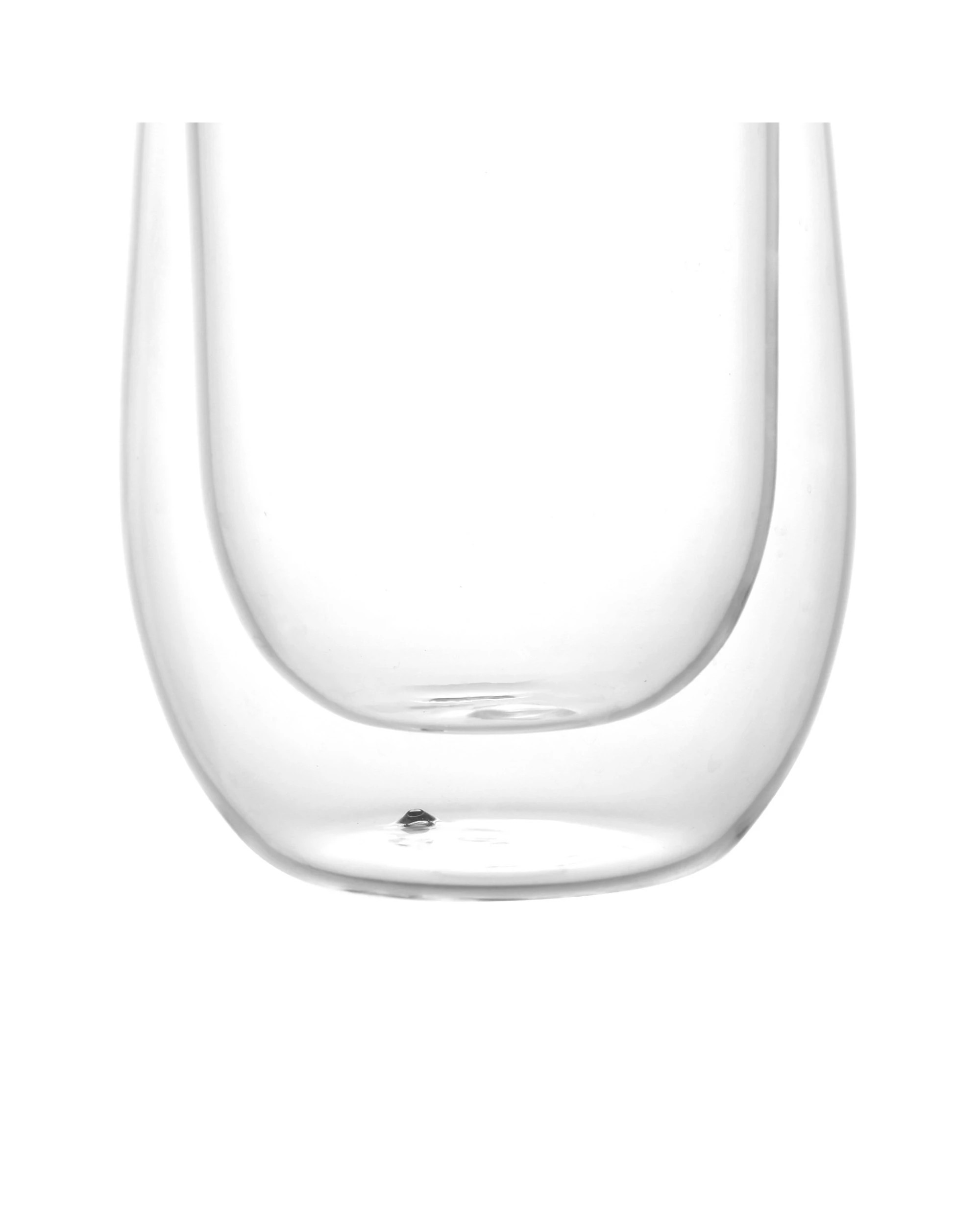 5 Sherwood Home Double Wall Coffee Glass Set of 2 x 290ml Cups - Clear, 5 of 6