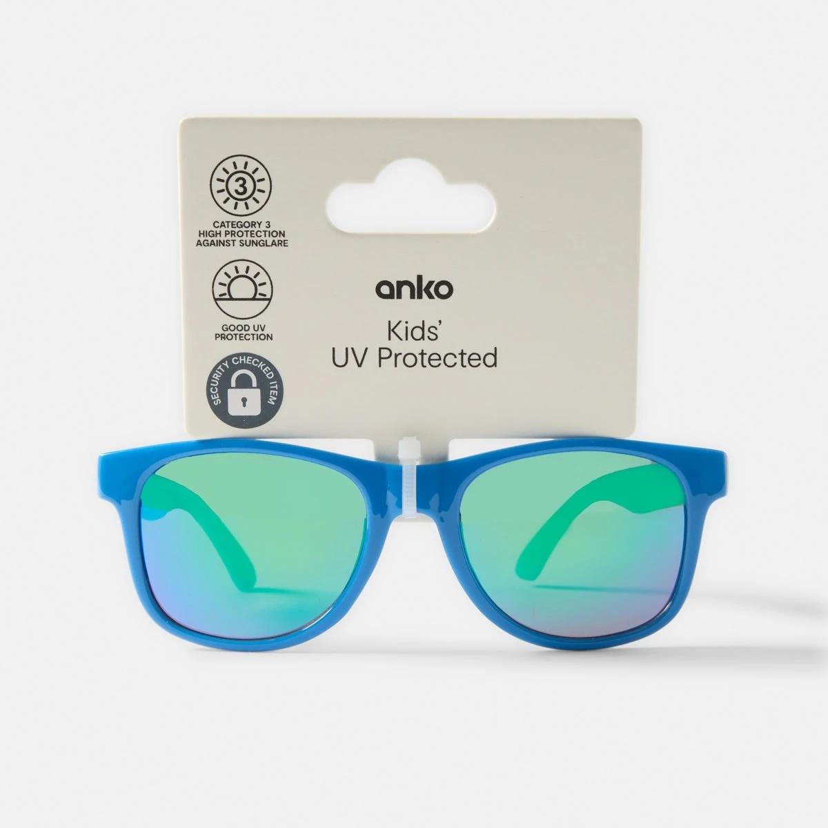 4 Kids Colour Block Sunglasses Colourblck, 4 of 4