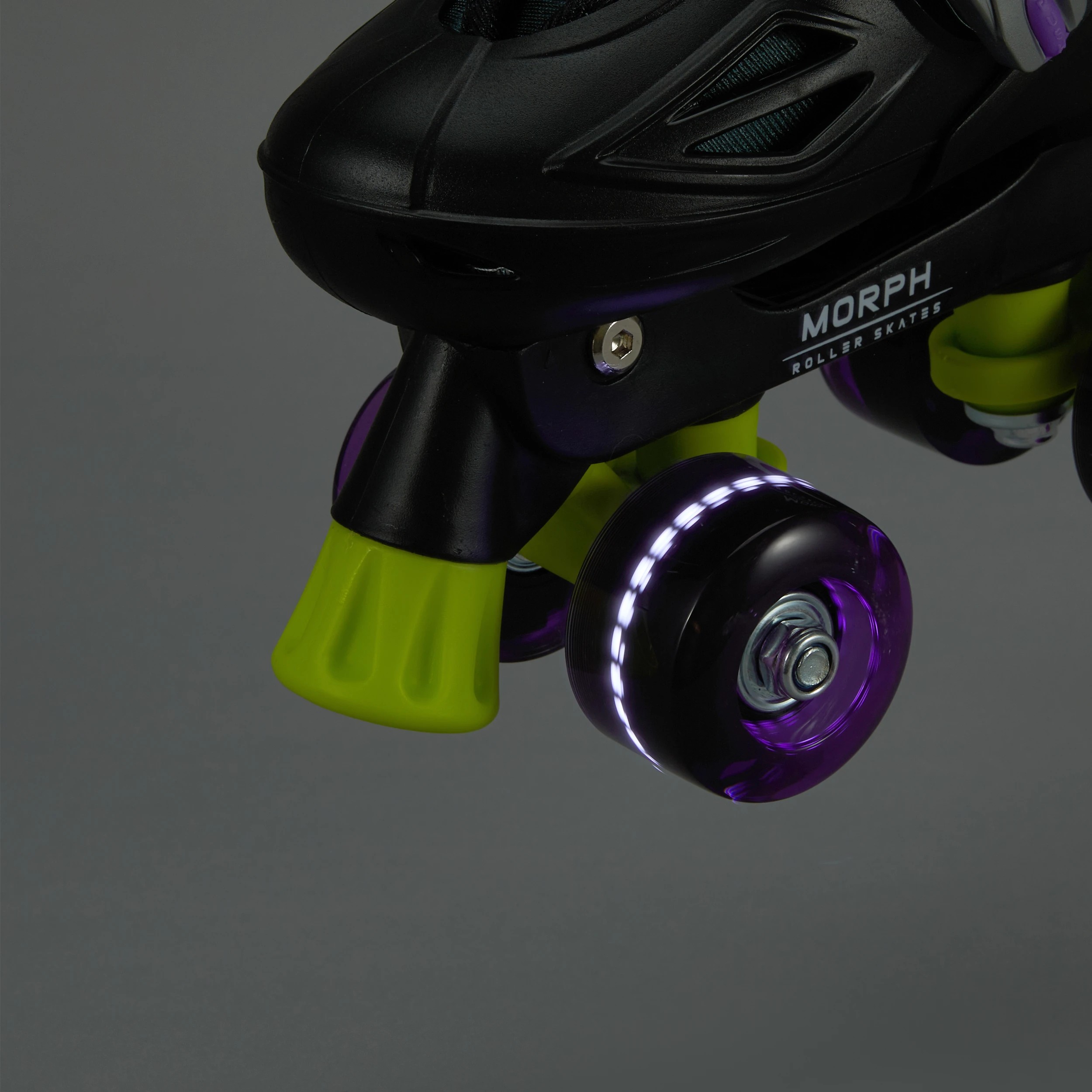 8 Inline and Roller Combo Skates - Black, Size 3 to 6, 8 of 10