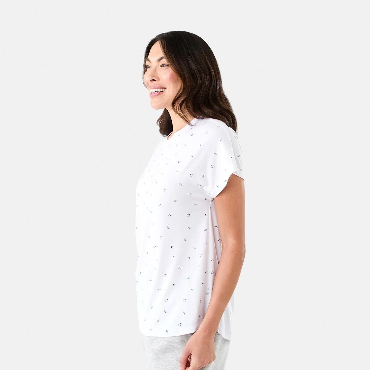 2 Comfort T-shirt Sm Ditsy W, 2 of 6