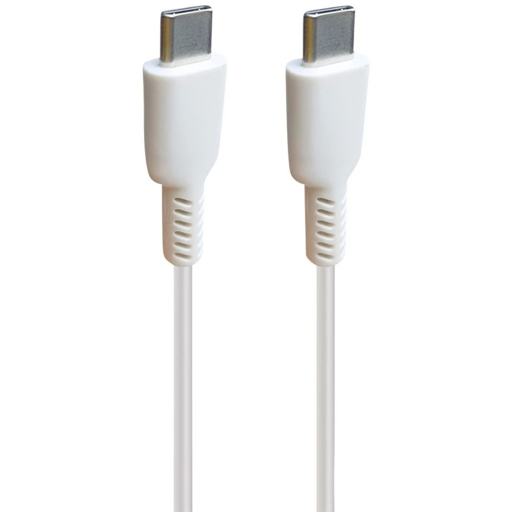 1 Keji USB-C to USB-C Cable 2A 1m White, 1 of 4
