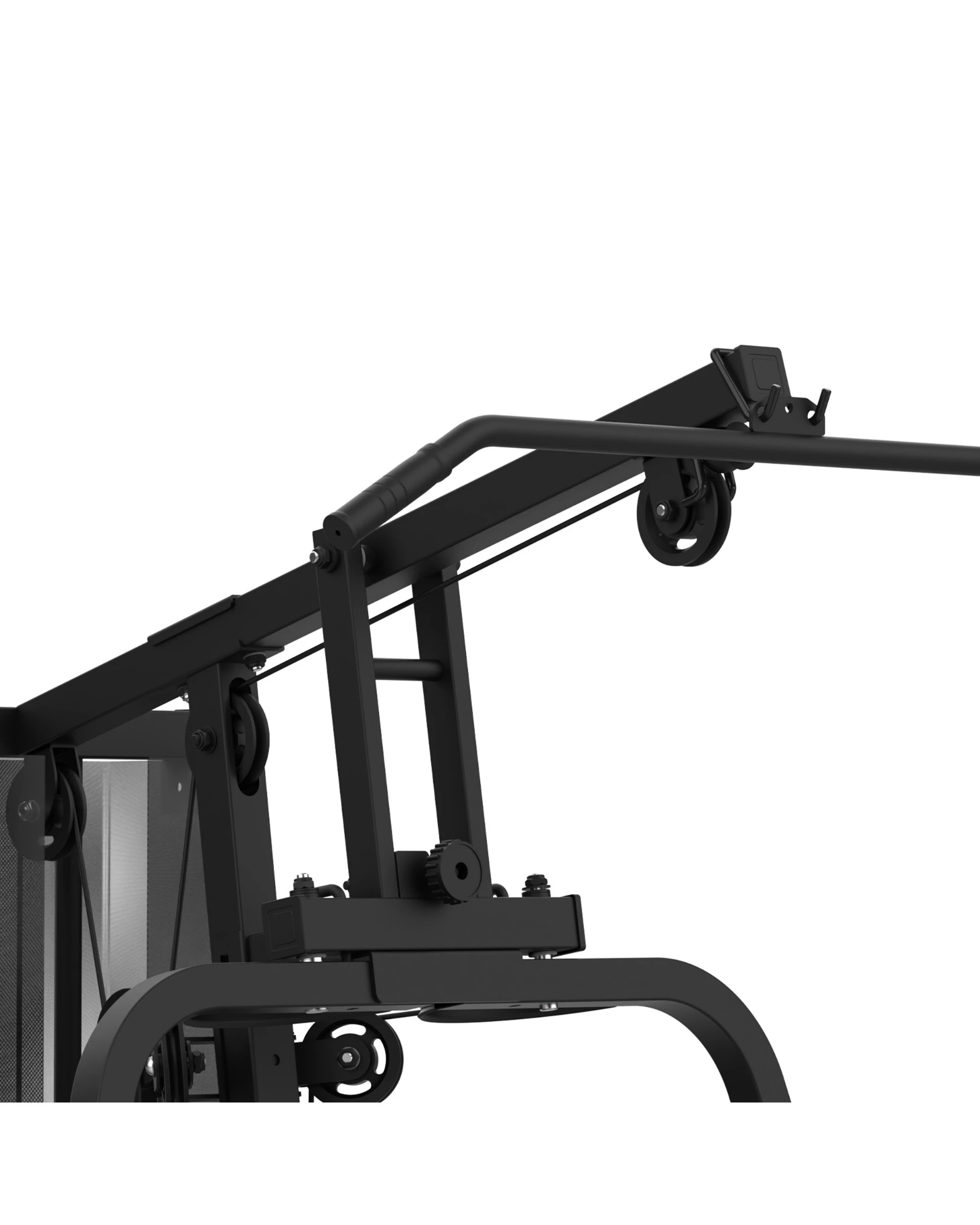 4 Advwin Multifunctional Home Gym with 100LB Weight Stack - Black, 4 of 7