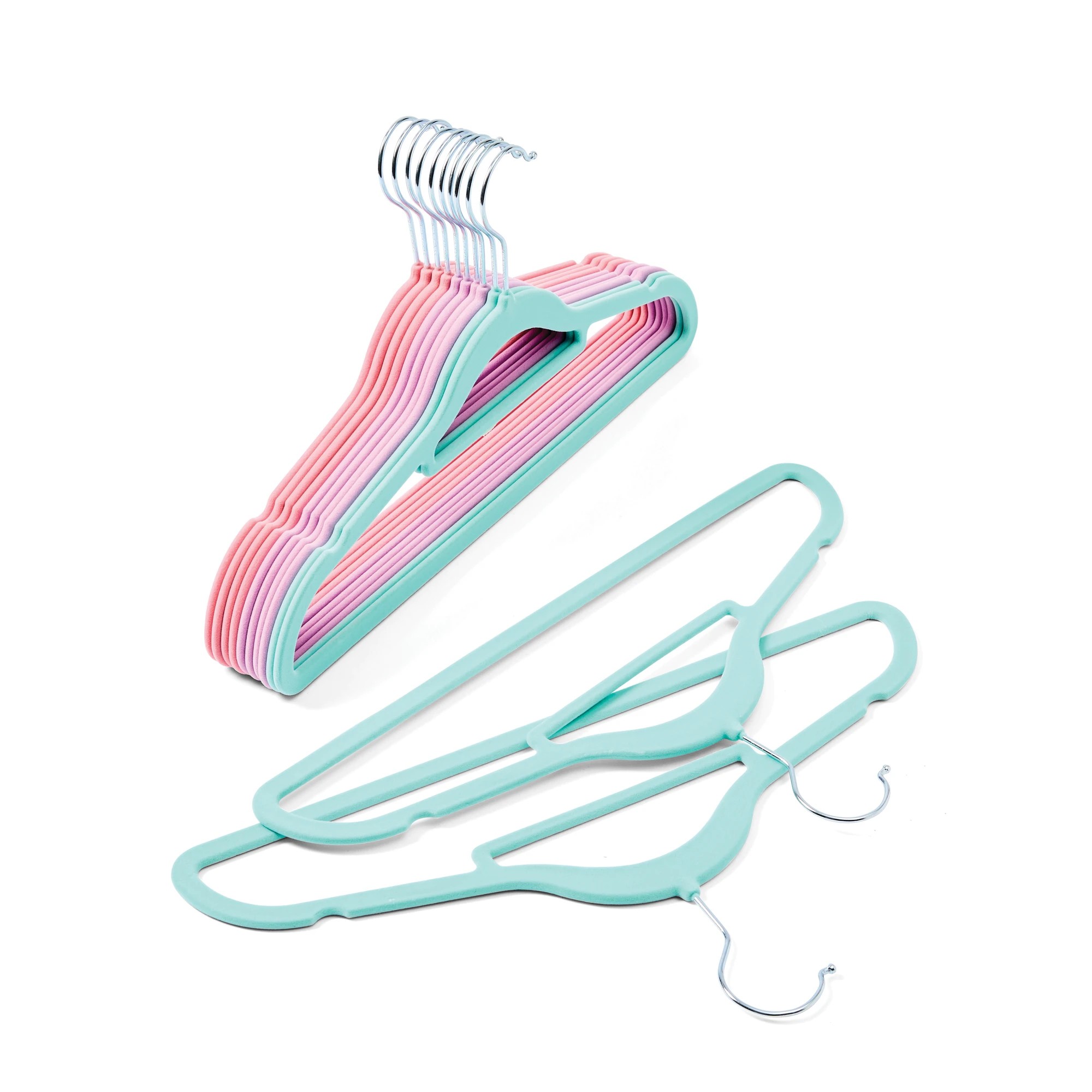 3 12 Pack Flocked Hangers, 3 of 8