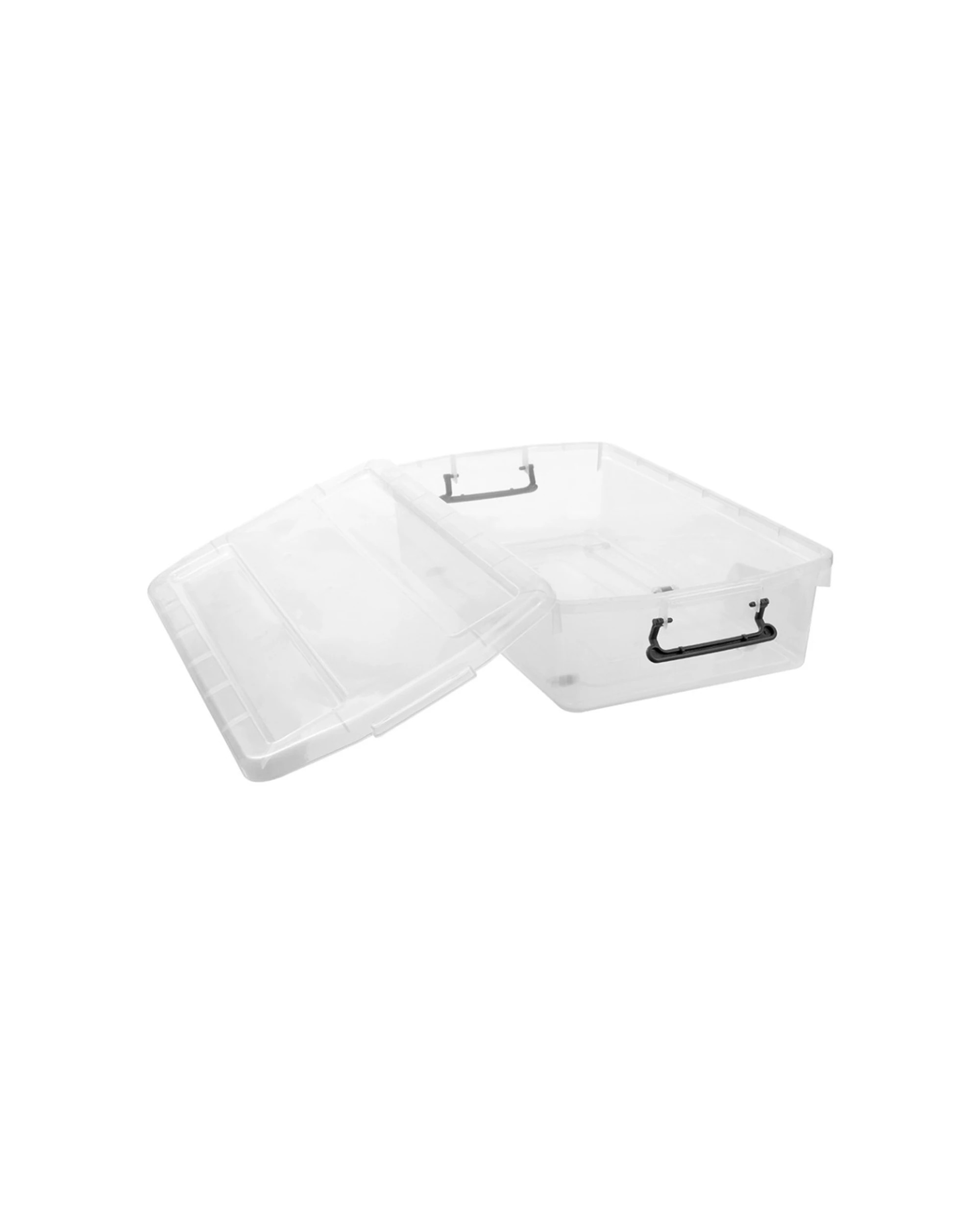 3 Boxsweden 3PK Dura Underbed Home Organiser Storage Container 40L - Clear, 3 of 7